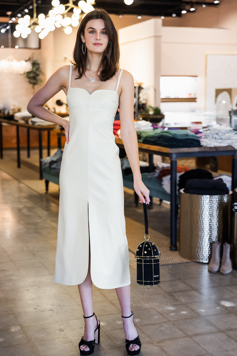 Jaline Midi Dress - Off White