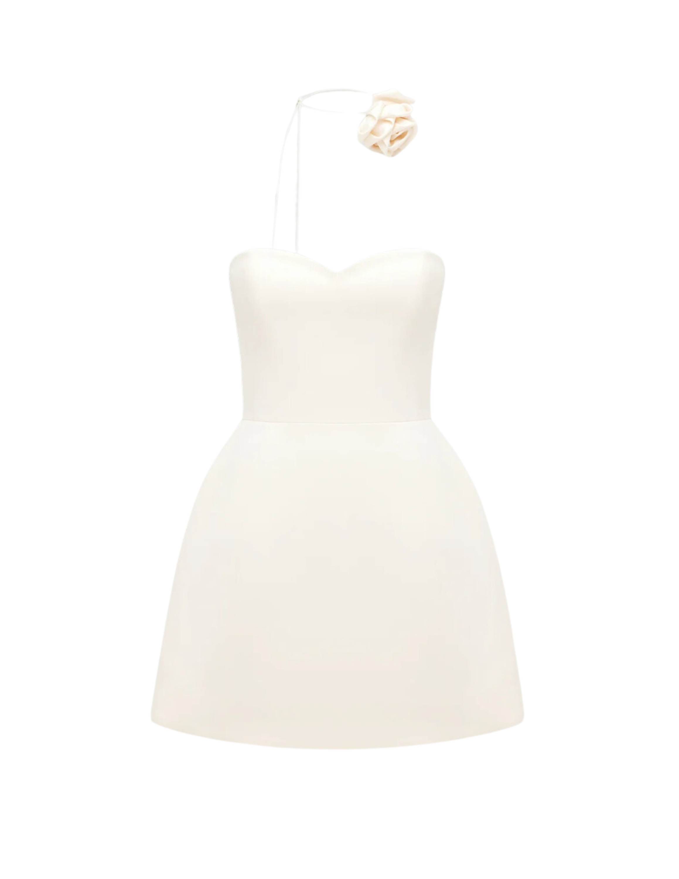 Rosalie Bustier Mini Dress - Vanilla