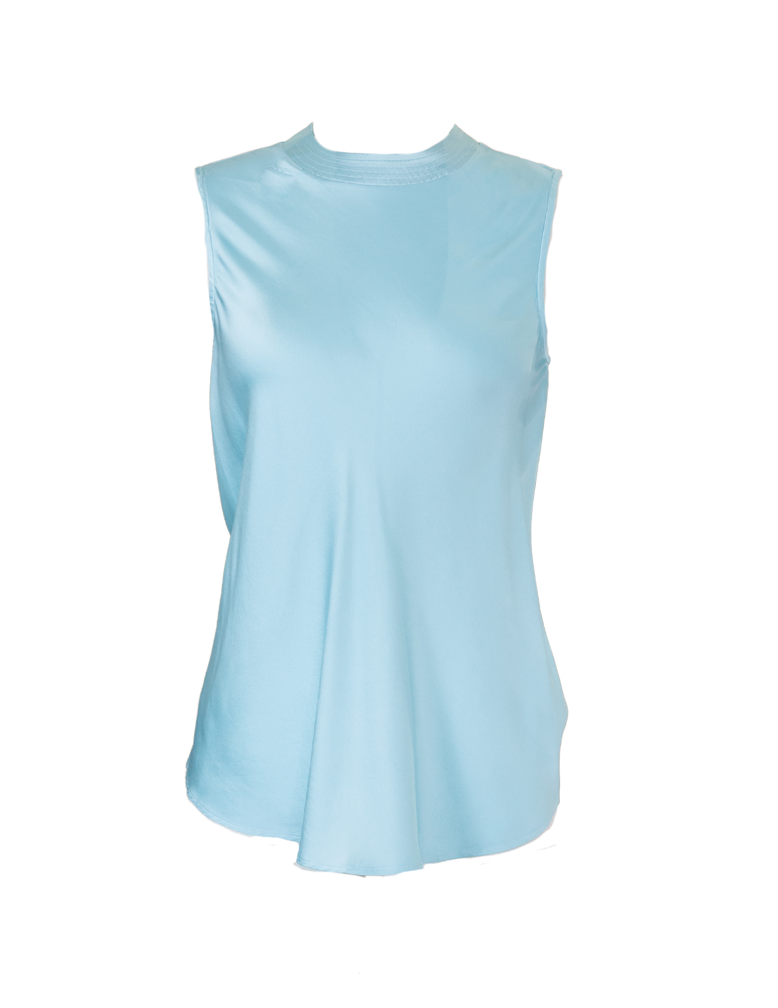 Silk Satin Top - Breeze