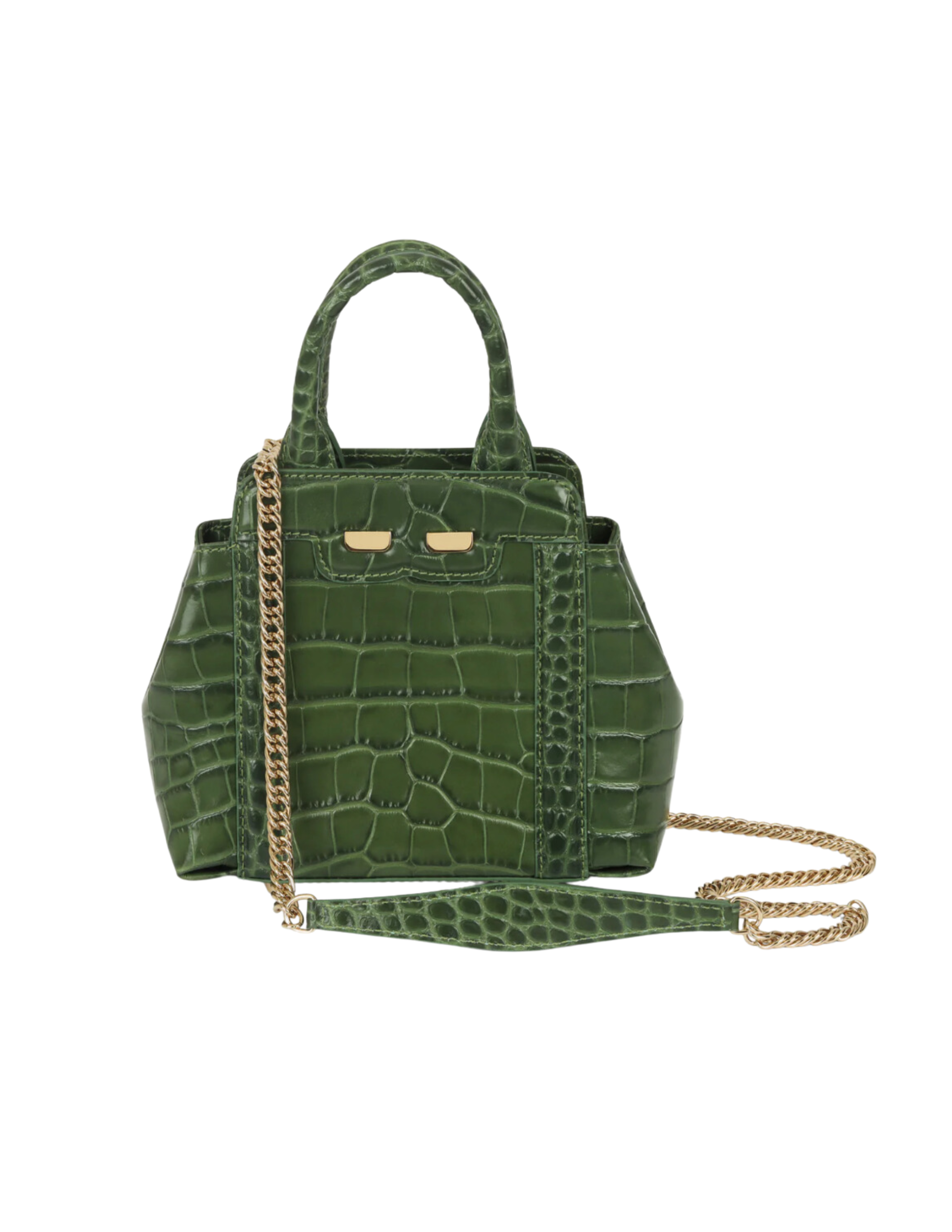 Mini Nott Bag - Military Croc