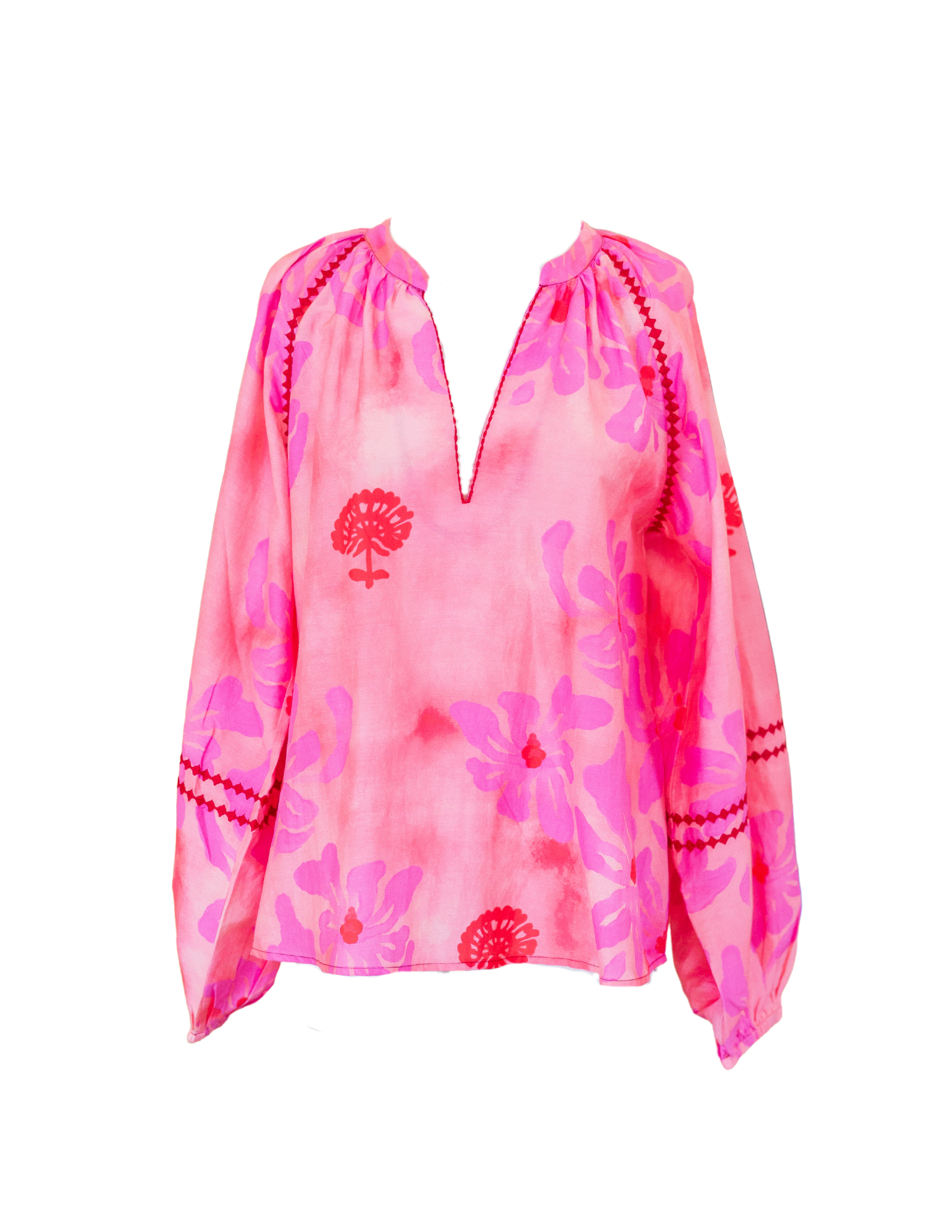 Piedras Mila Blouse - Pink