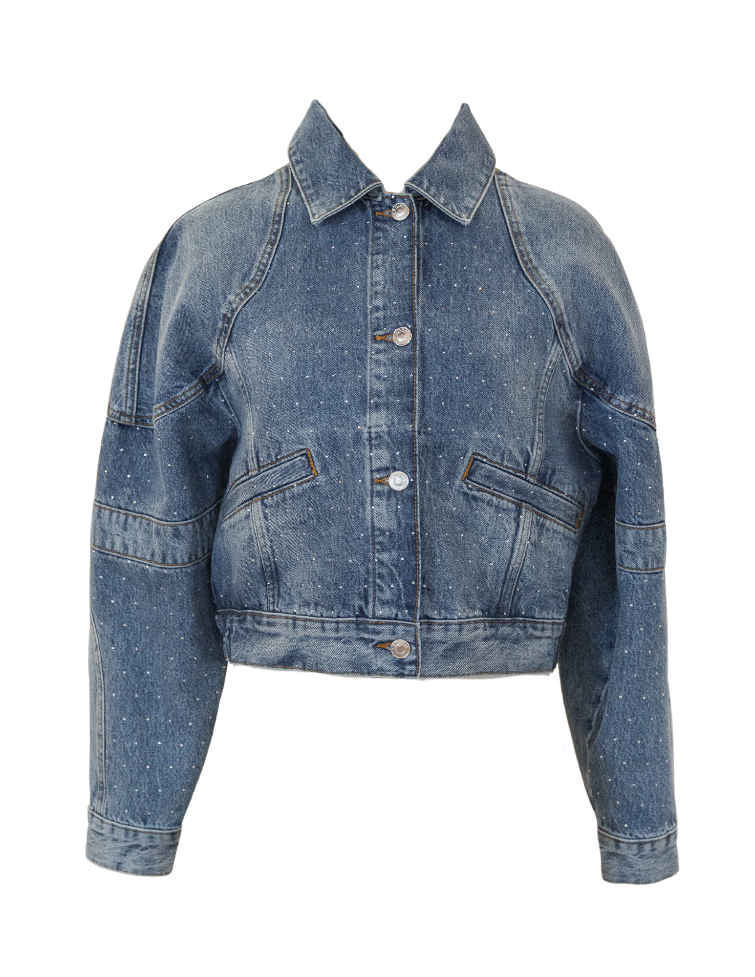 Hermione Jacket - Mid Blue