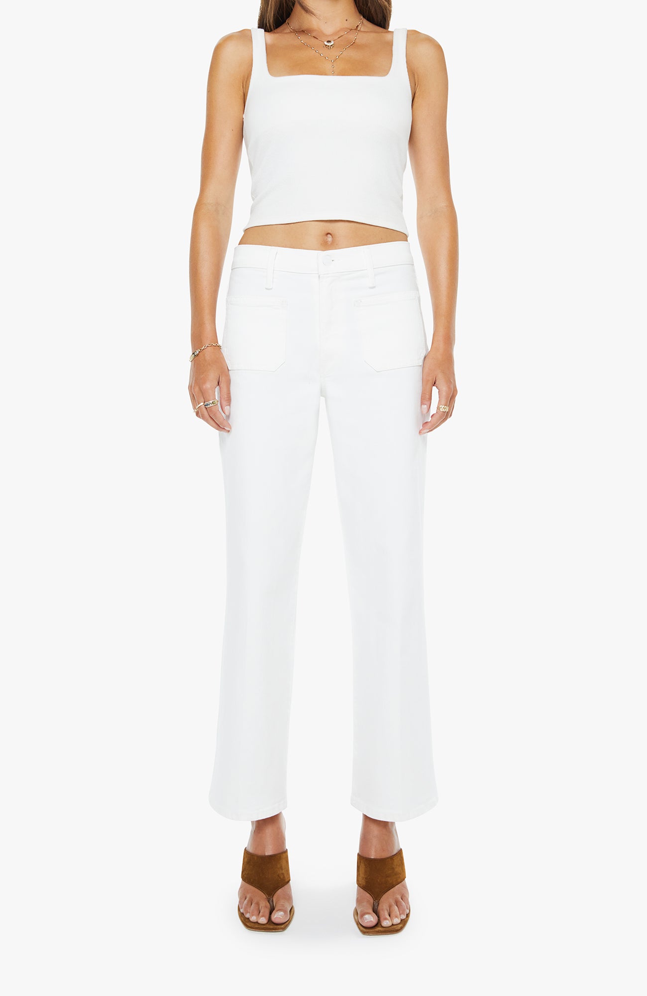 Patch Pkt Mid Rise Maven Ankle - Totally Innocent