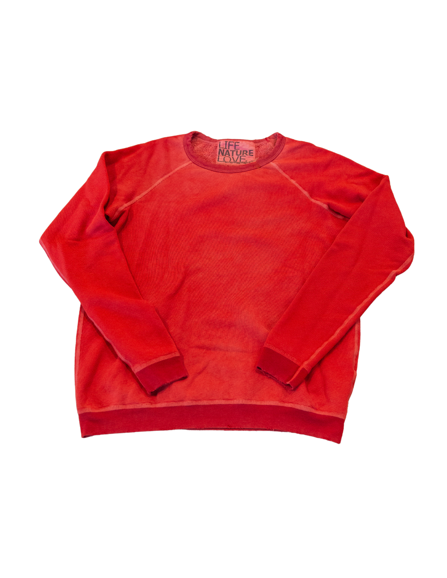 Superyumm Biggie Raglan - Artyard Red Glass