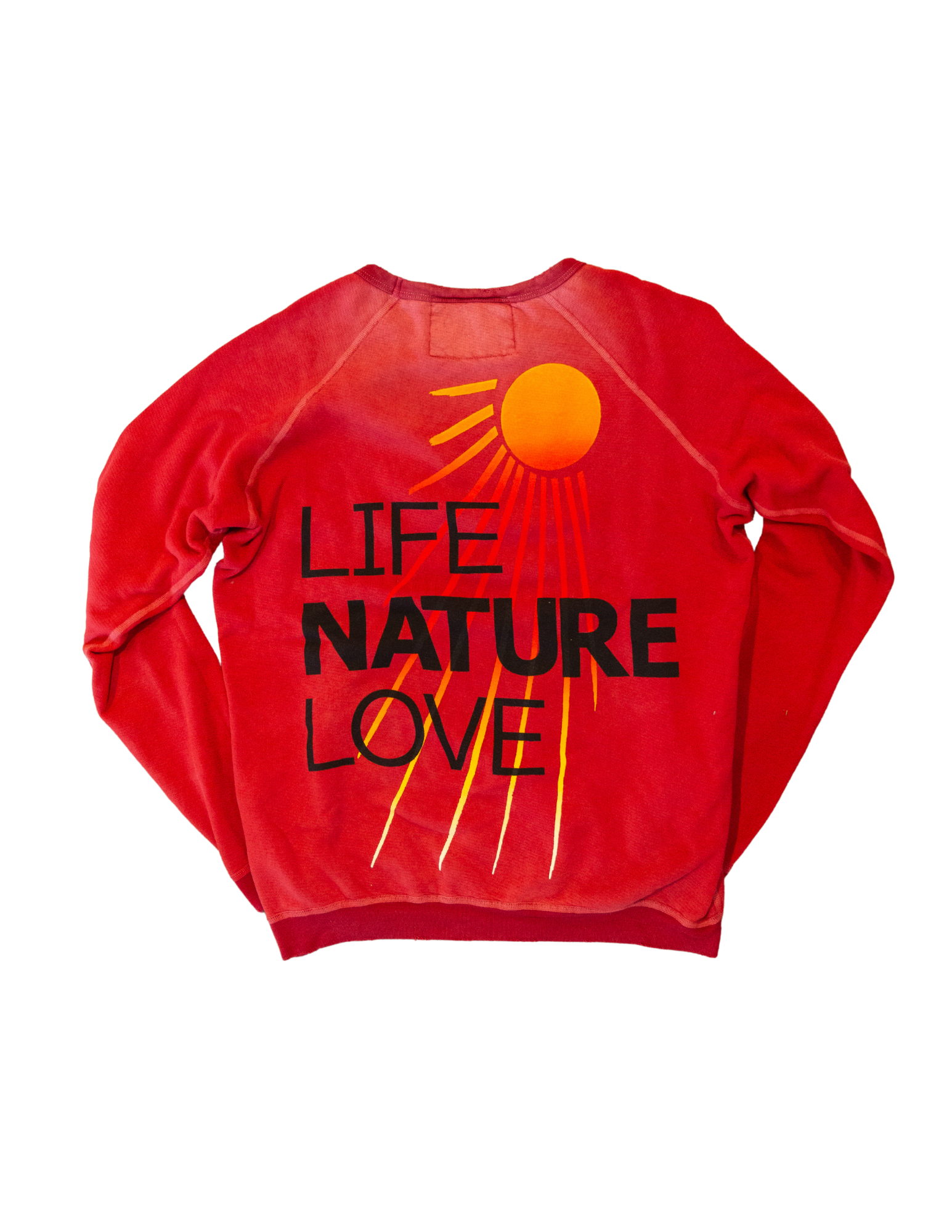 Superyumm Biggie Raglan - Artyard Red Glass