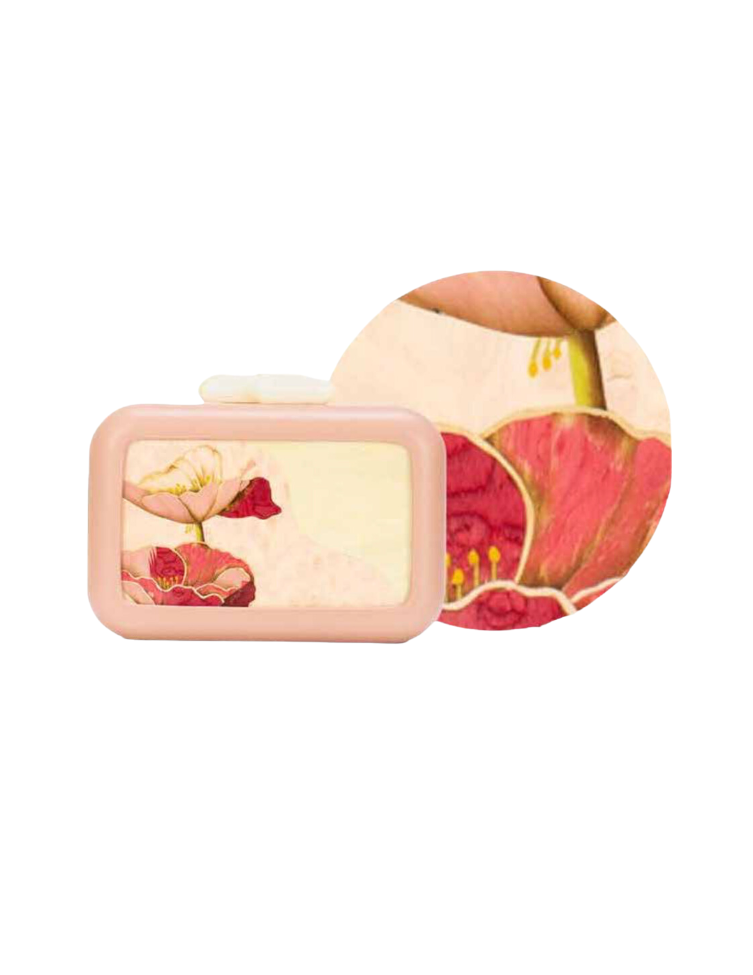 Folhata Buttercup Pink Clutch