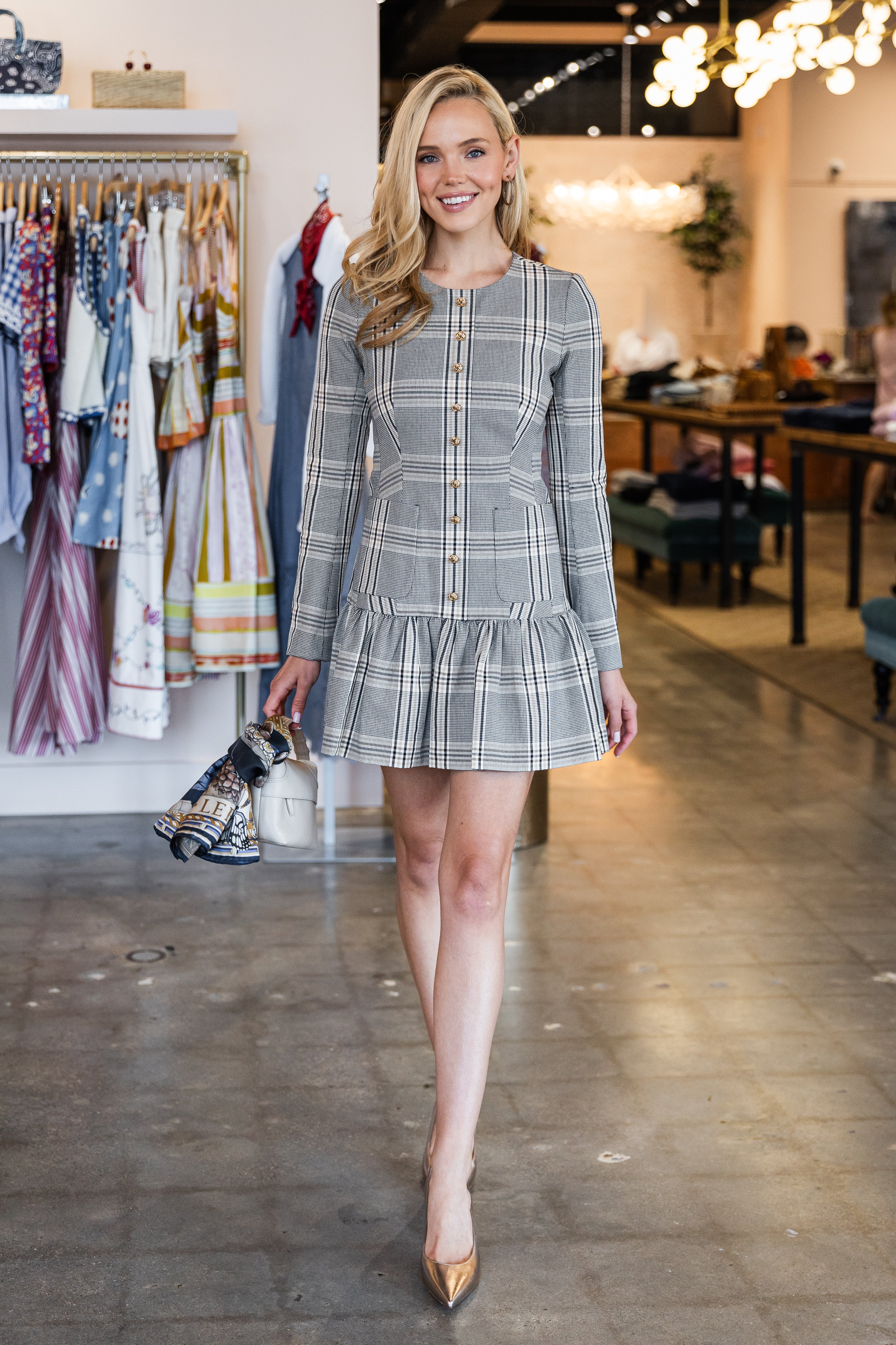 Adams Dress - Raymond Plaid