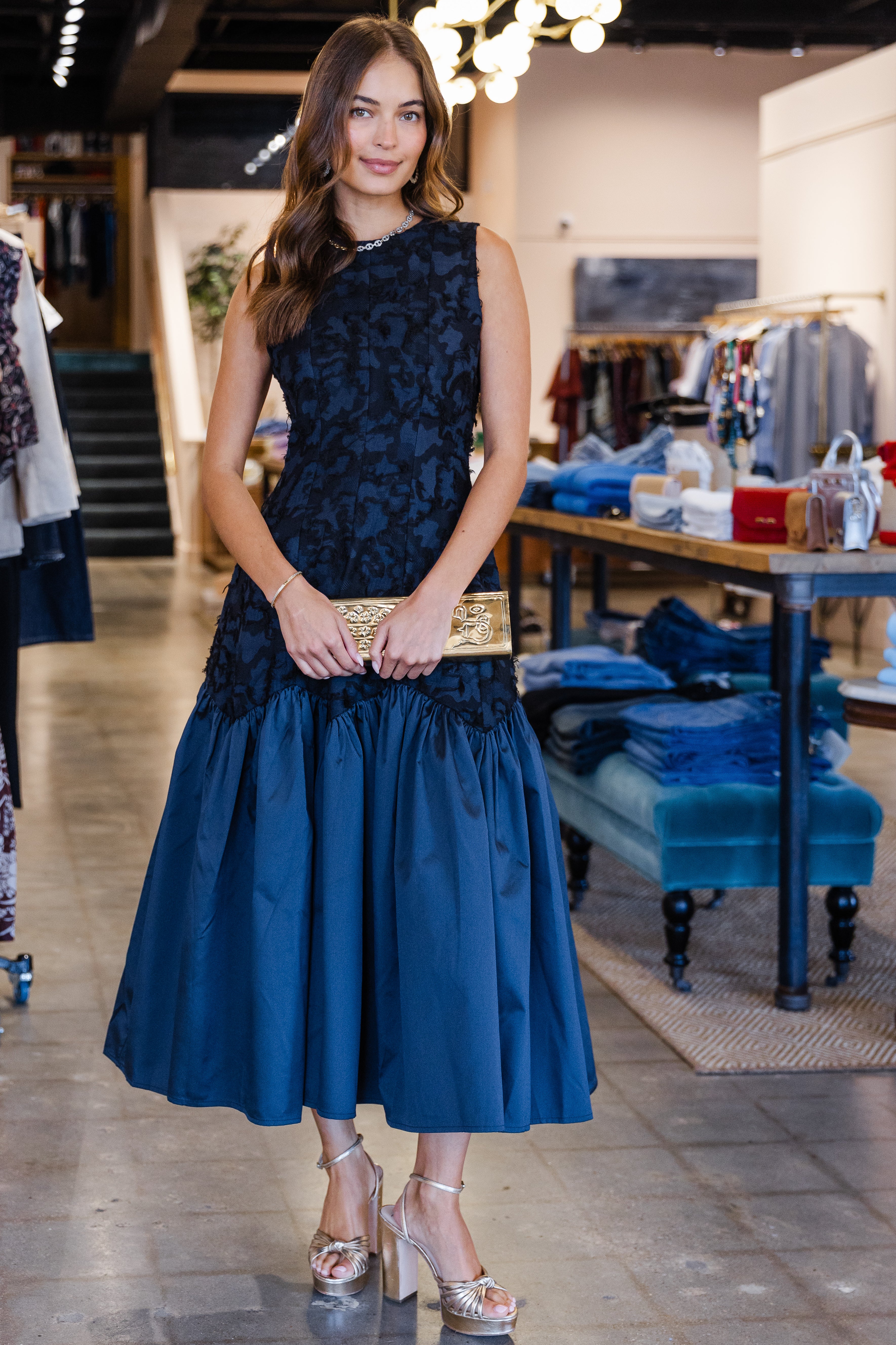 Drift Dress - Navy