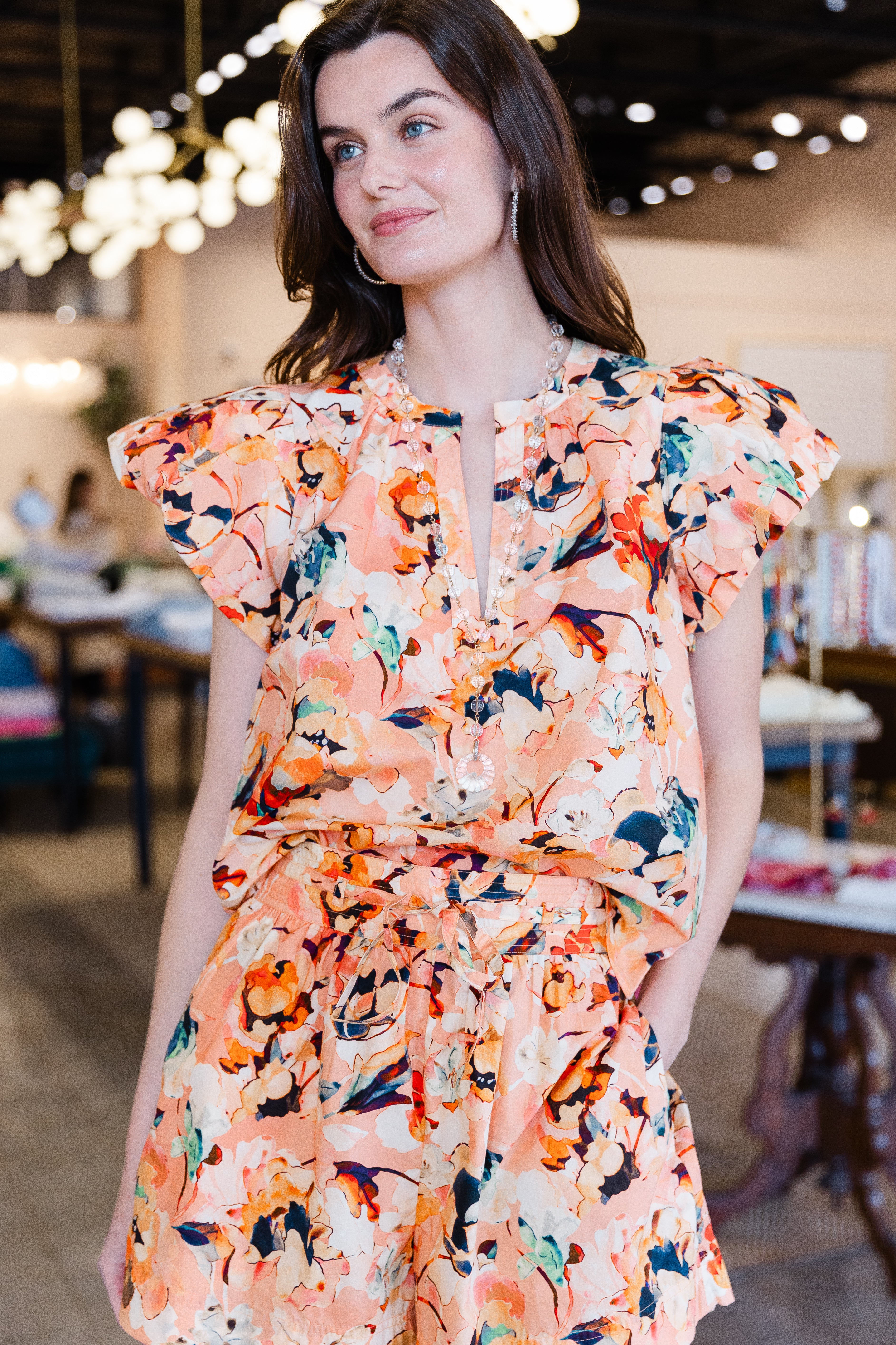 Abril SL Cotton Top - Camellia