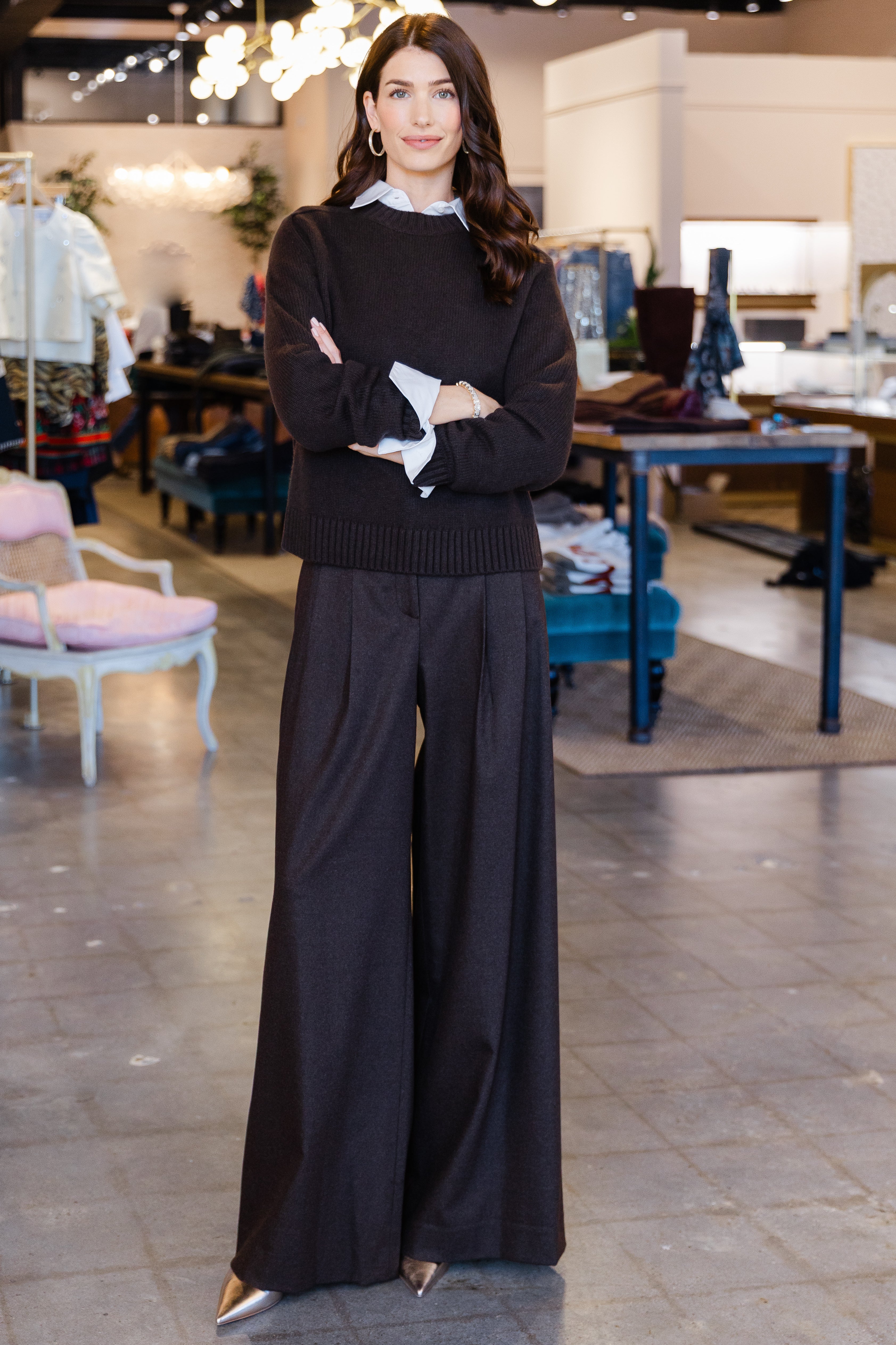 New Jill Crewneck - Blackwood