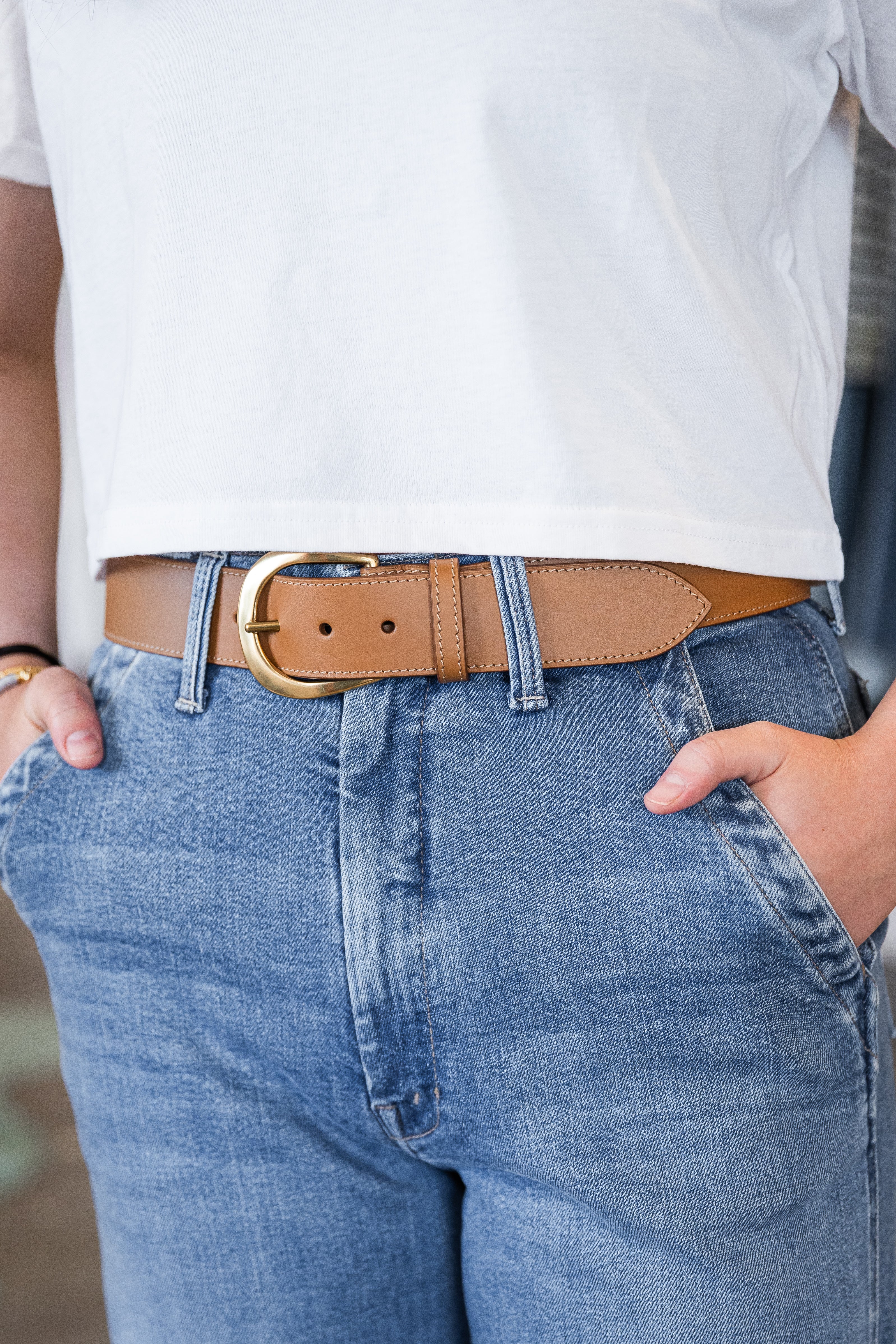 La Chaleureuse Belt - Camel