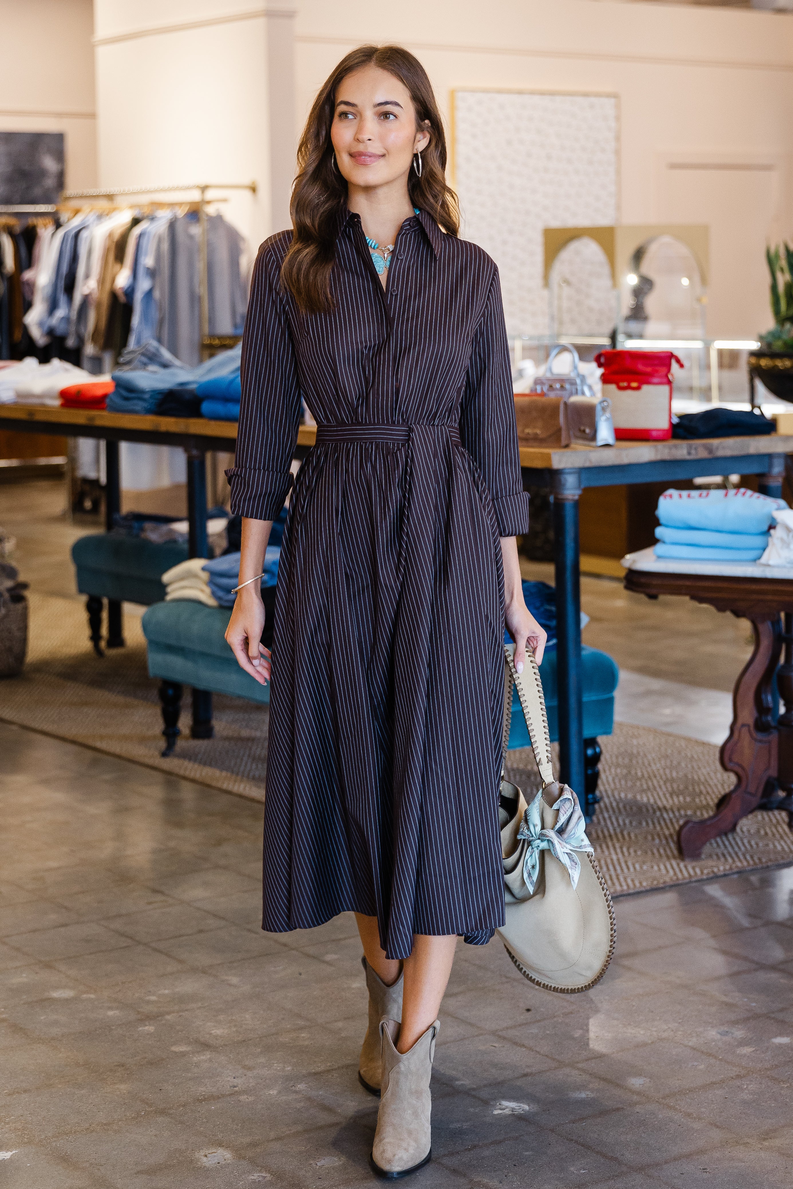 Nip/Tuck Dress - Espresso
