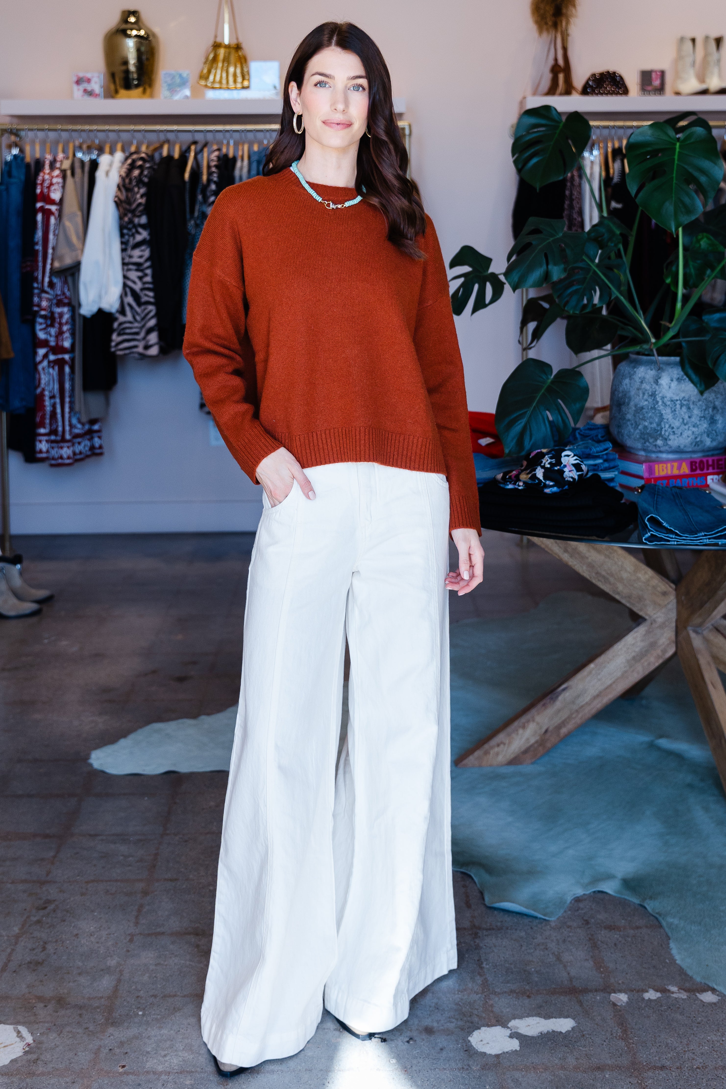 Lela Sweater - Spice