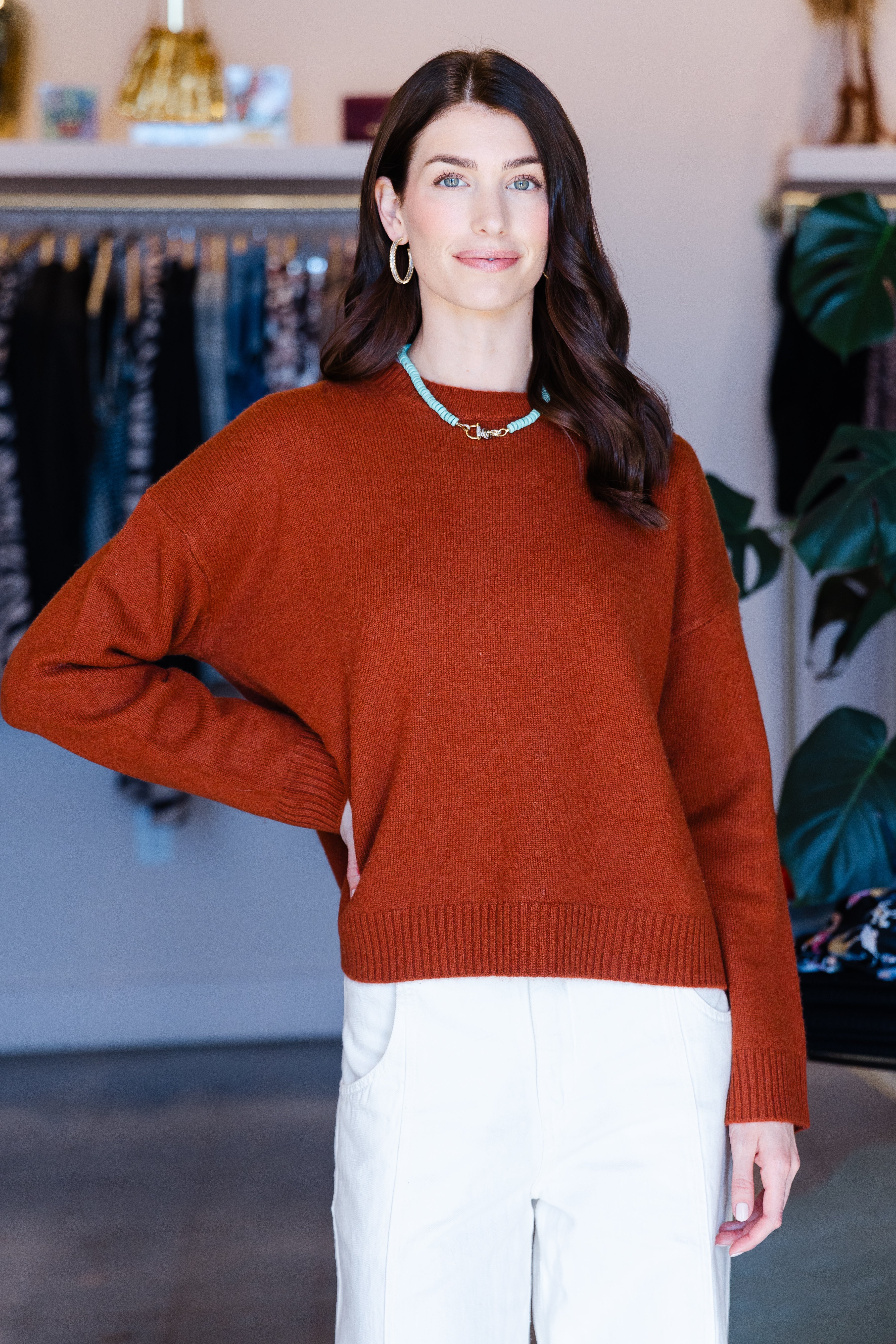 Lela Sweater - Spice