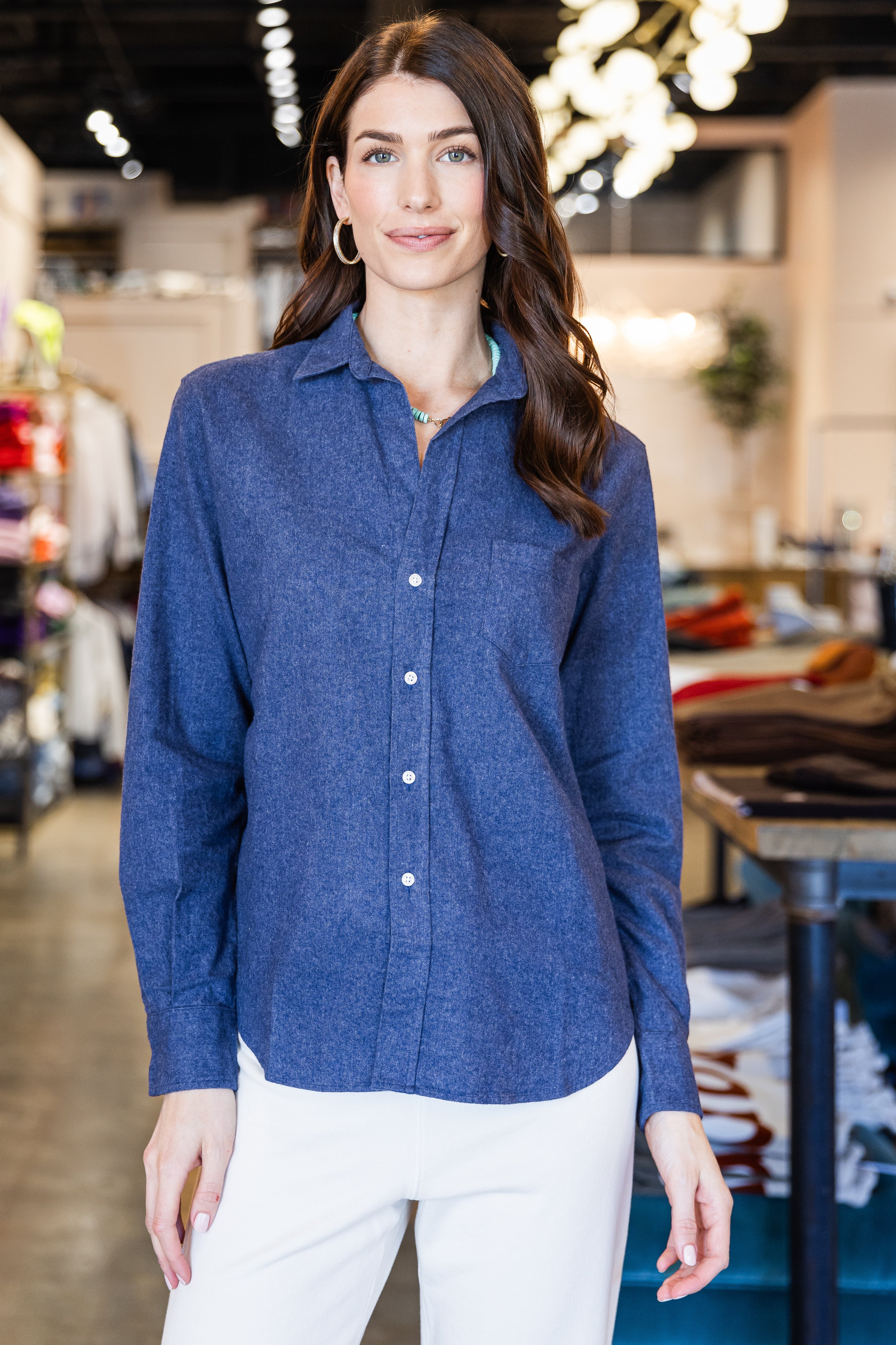 Eileen - Blue Melange