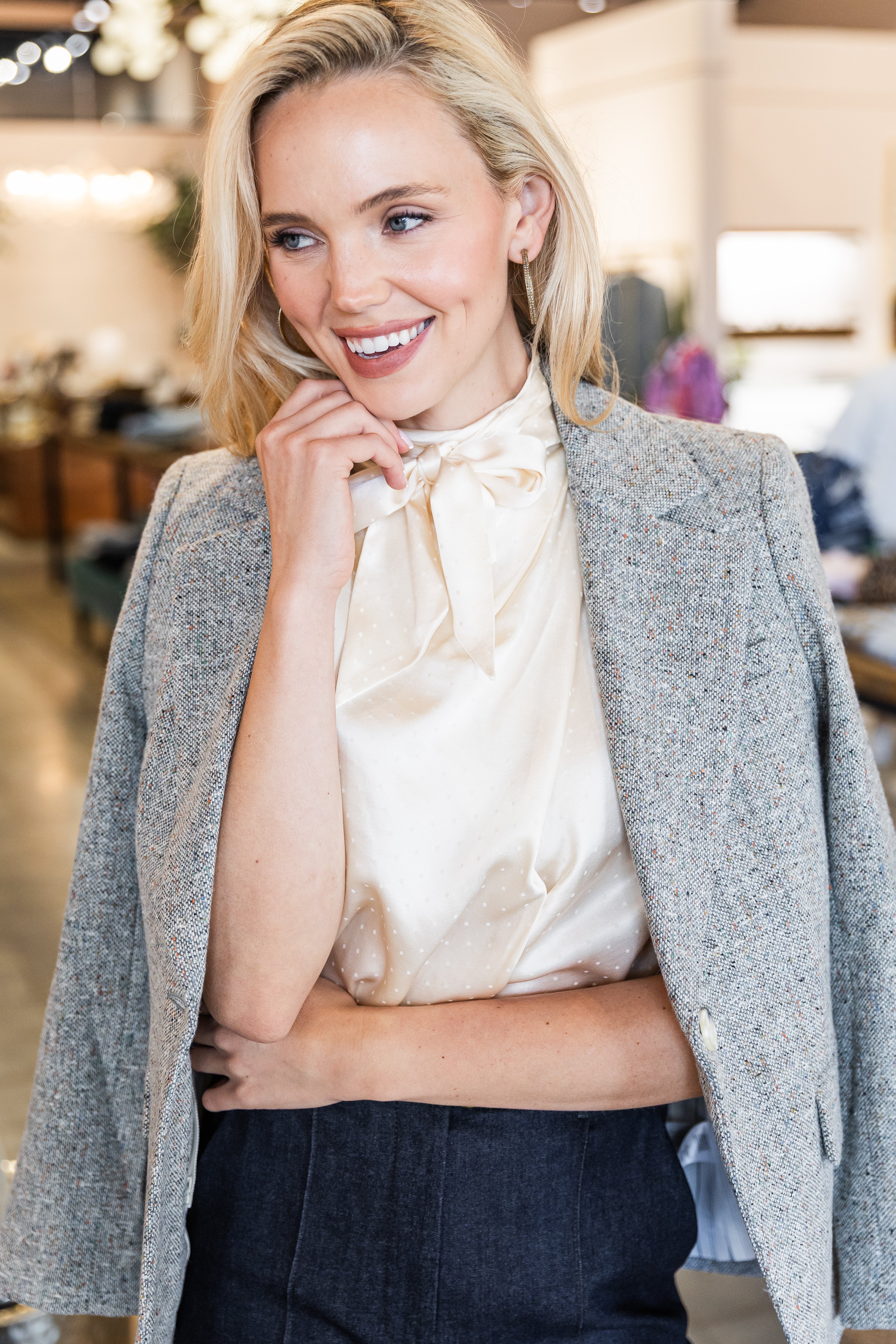 Healy Dickey Jacket - Antique Blue Melange