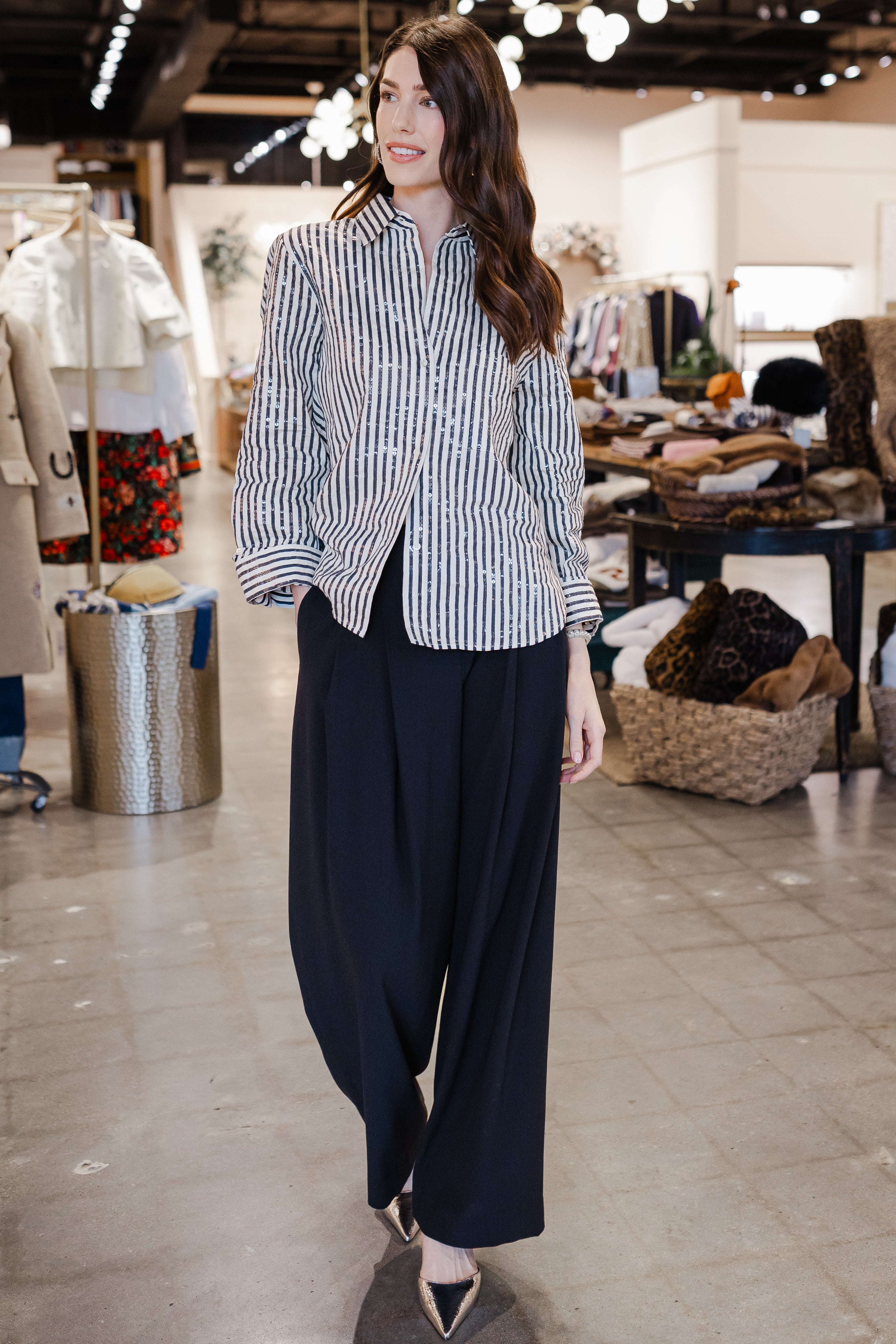 Next Morning - Indigo/White