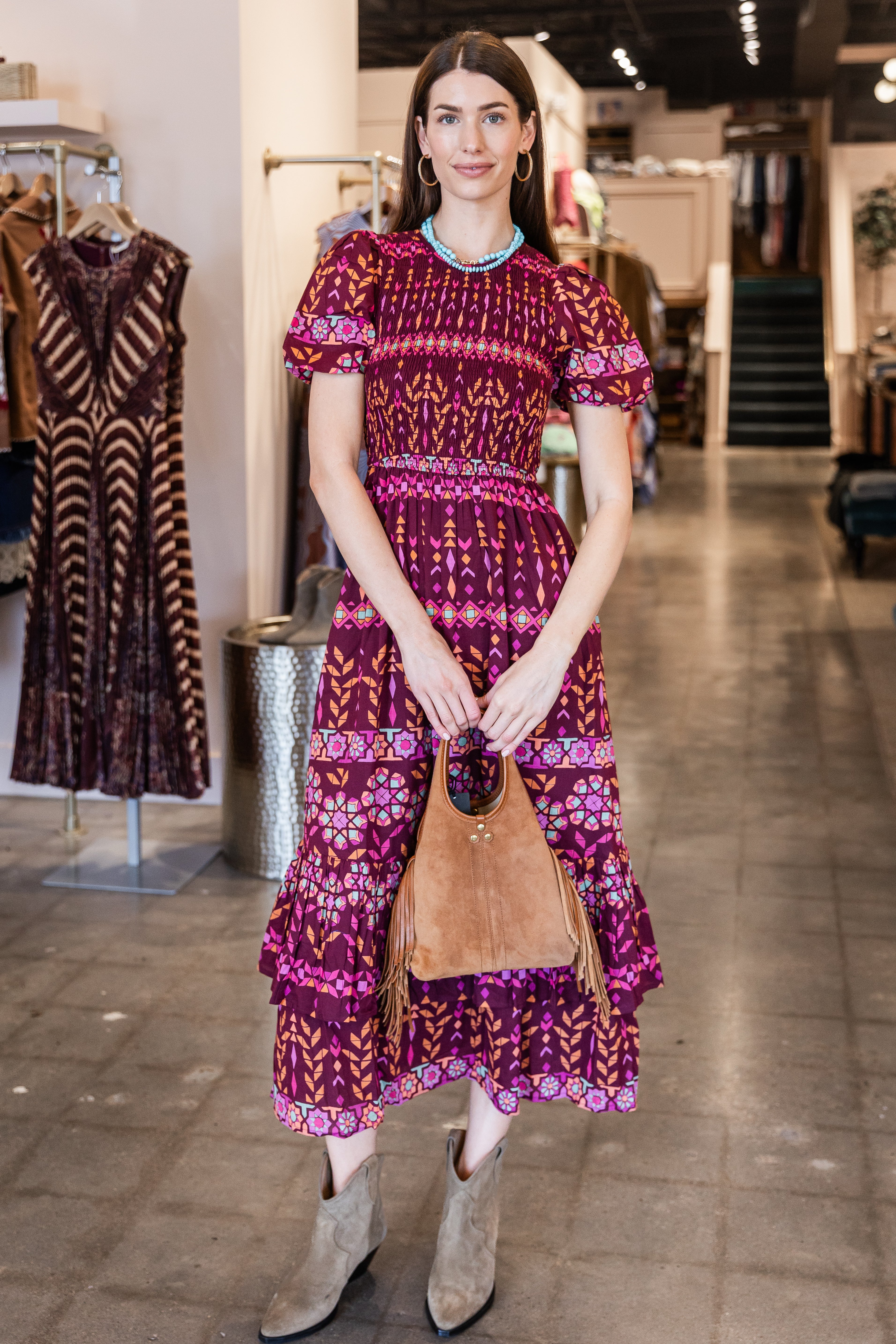 Quant Dress - Rhubarb