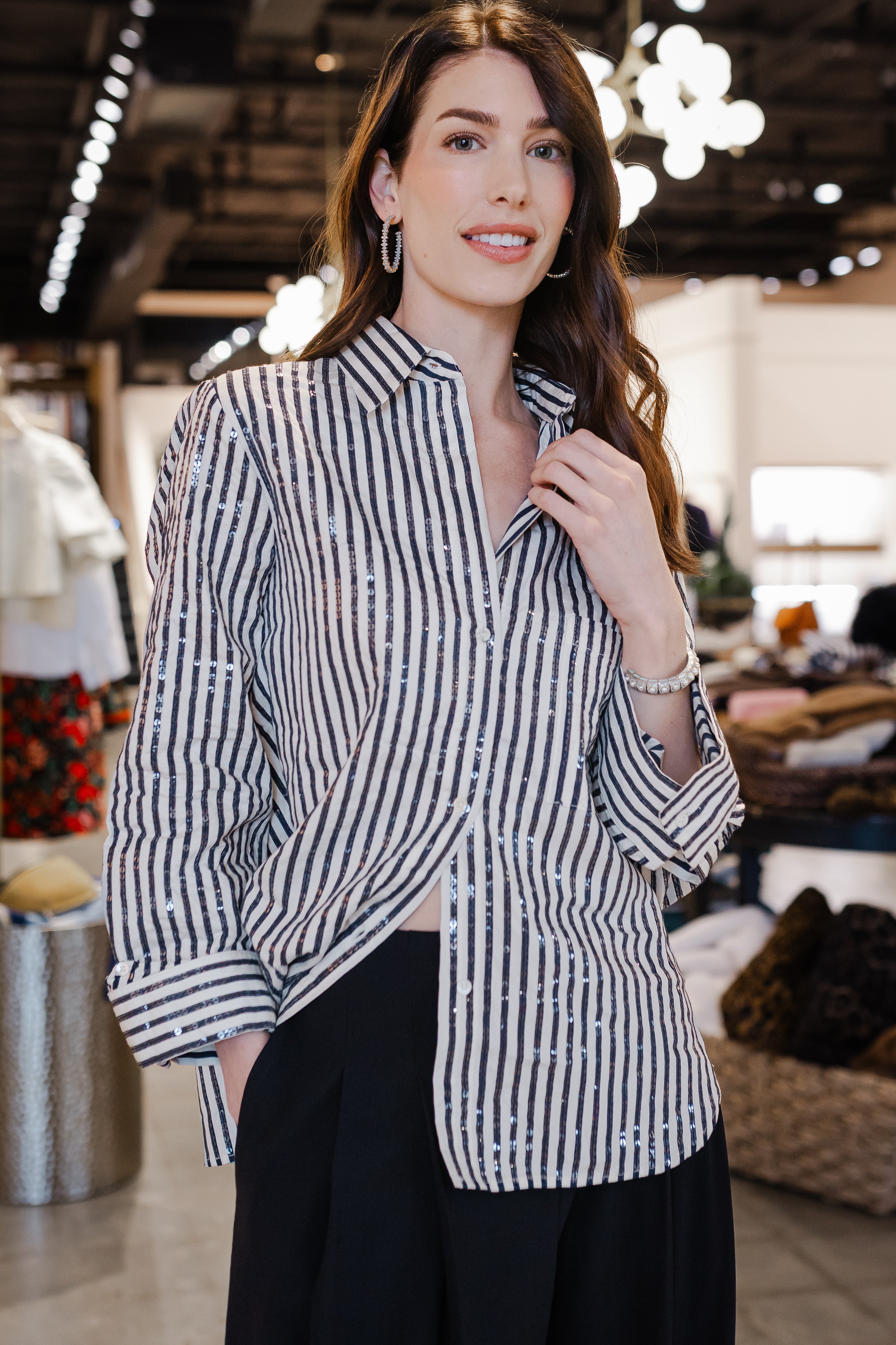 Next Morning - Indigo/White