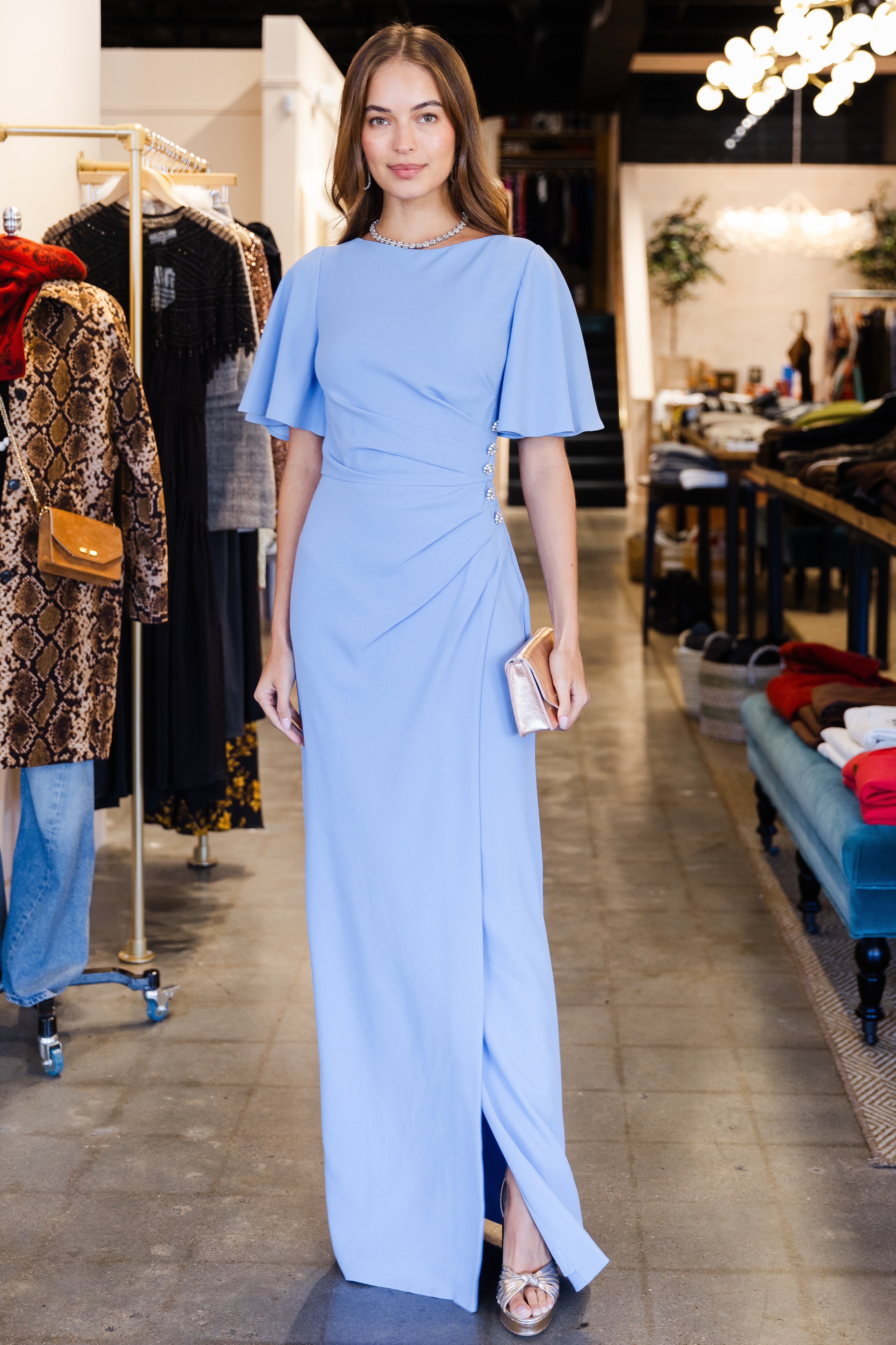 Gimlet Gown - Cornflower Blue