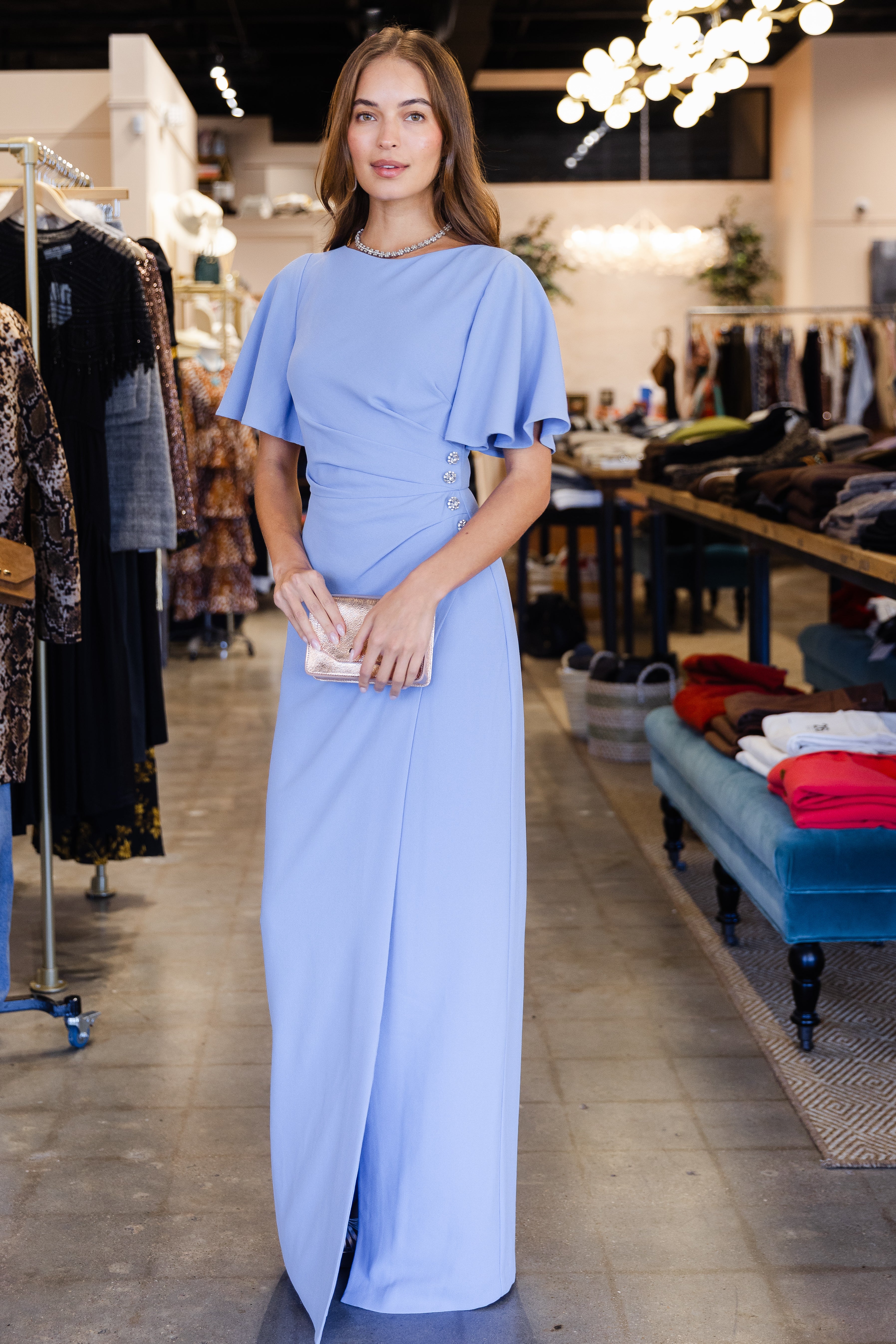 Gimlet Gown - Cornflower Blue