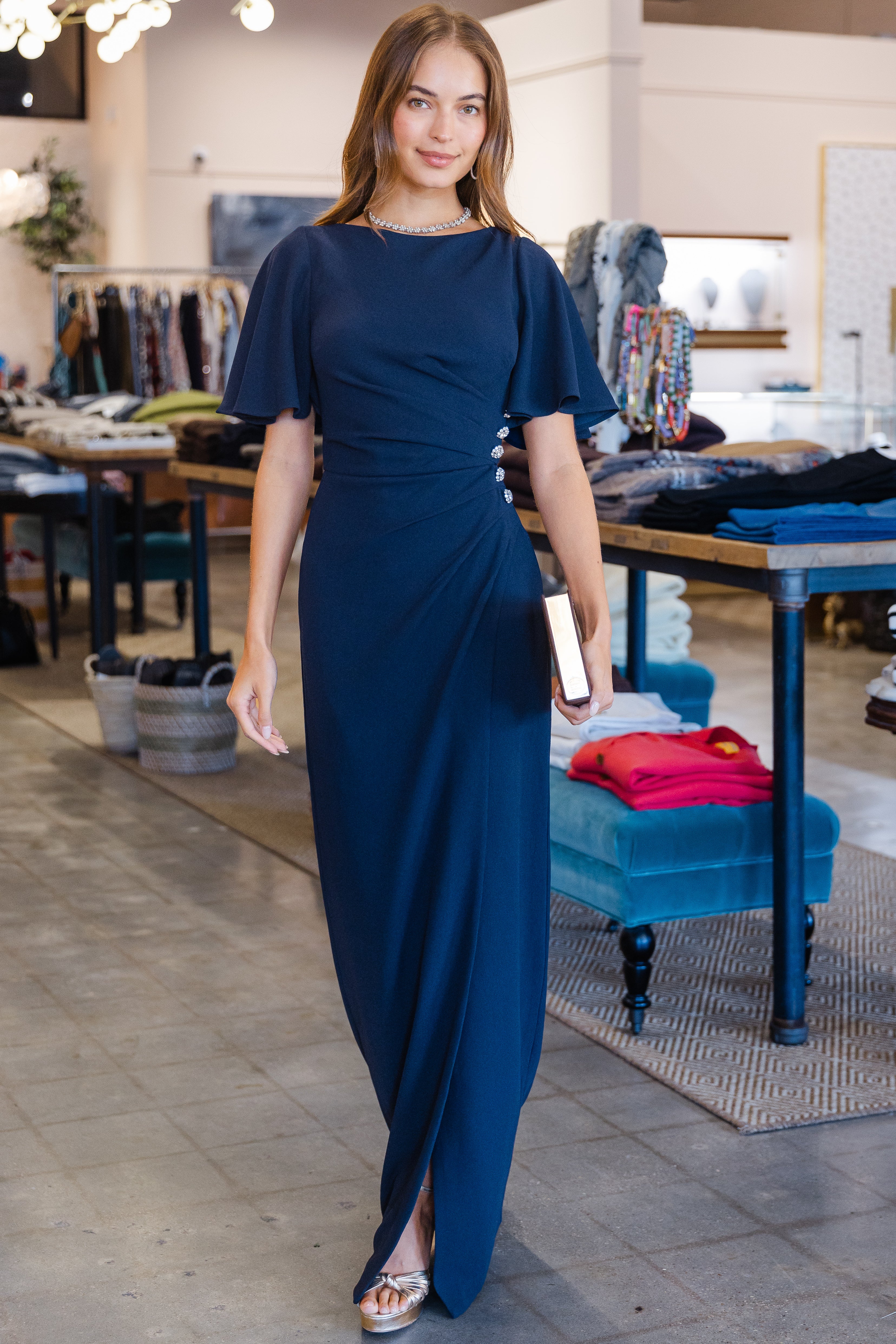 Gimlet Gown - Navy