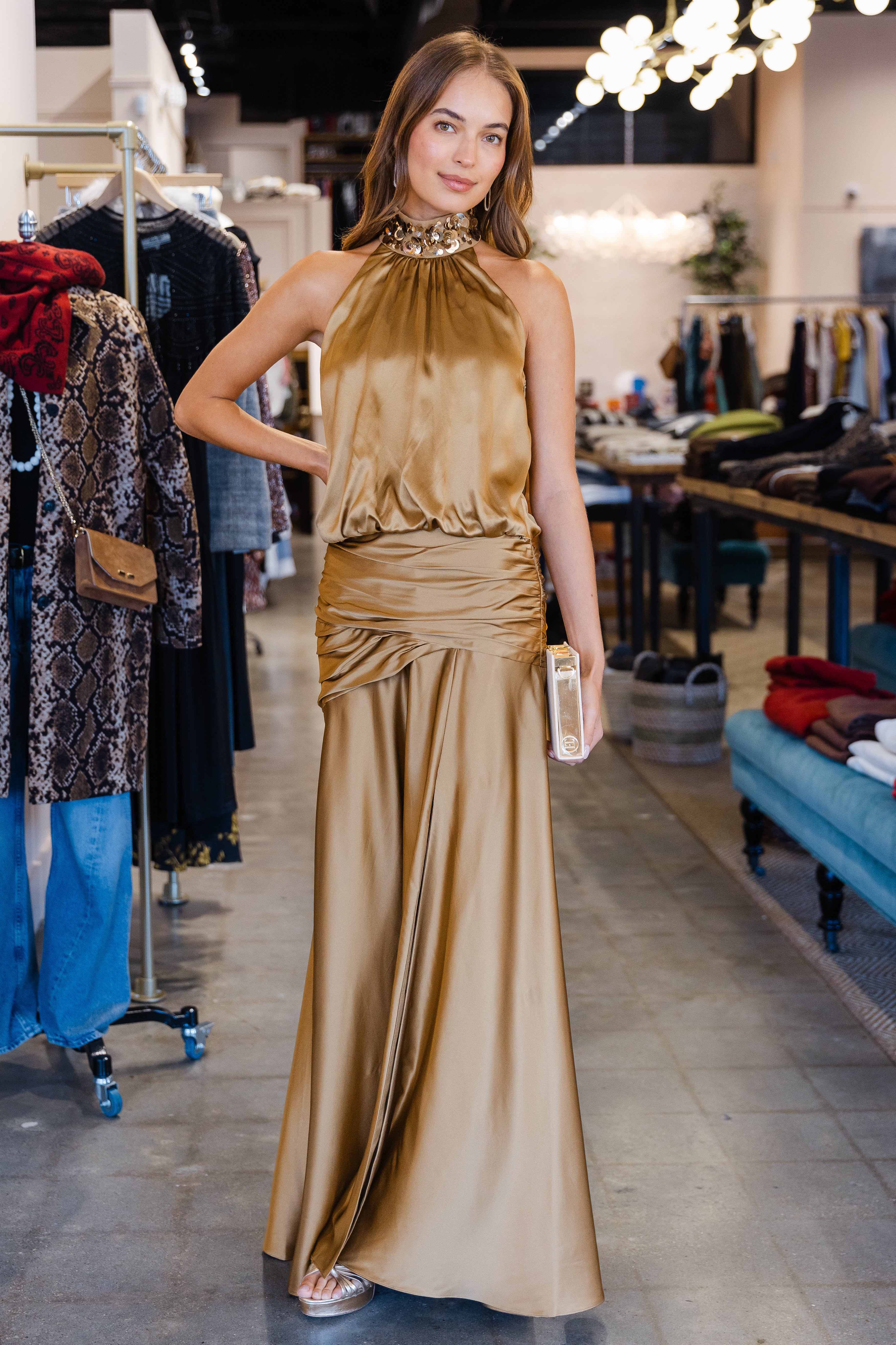 Windsor Gown - Gold