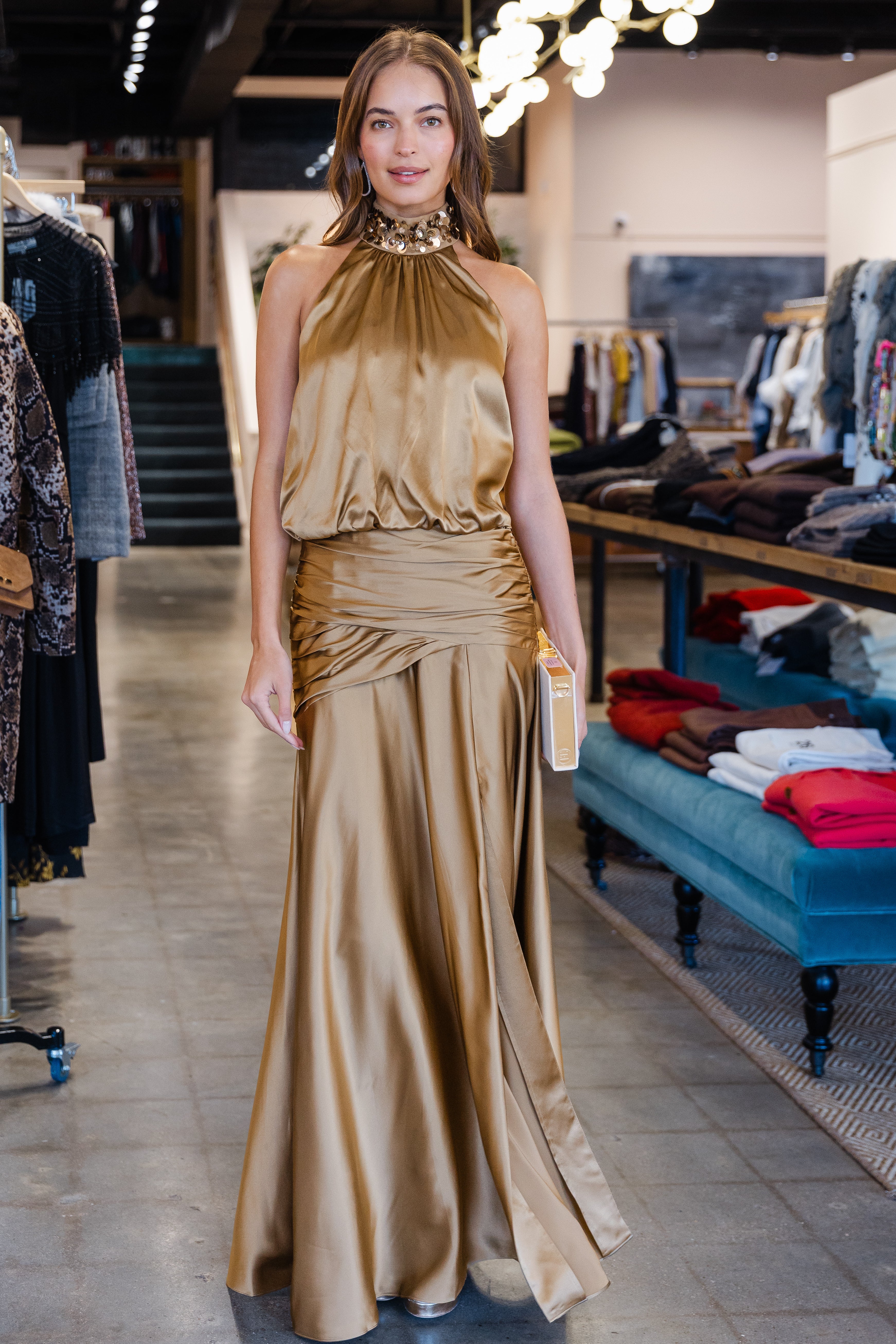 Windsor Gown - Gold