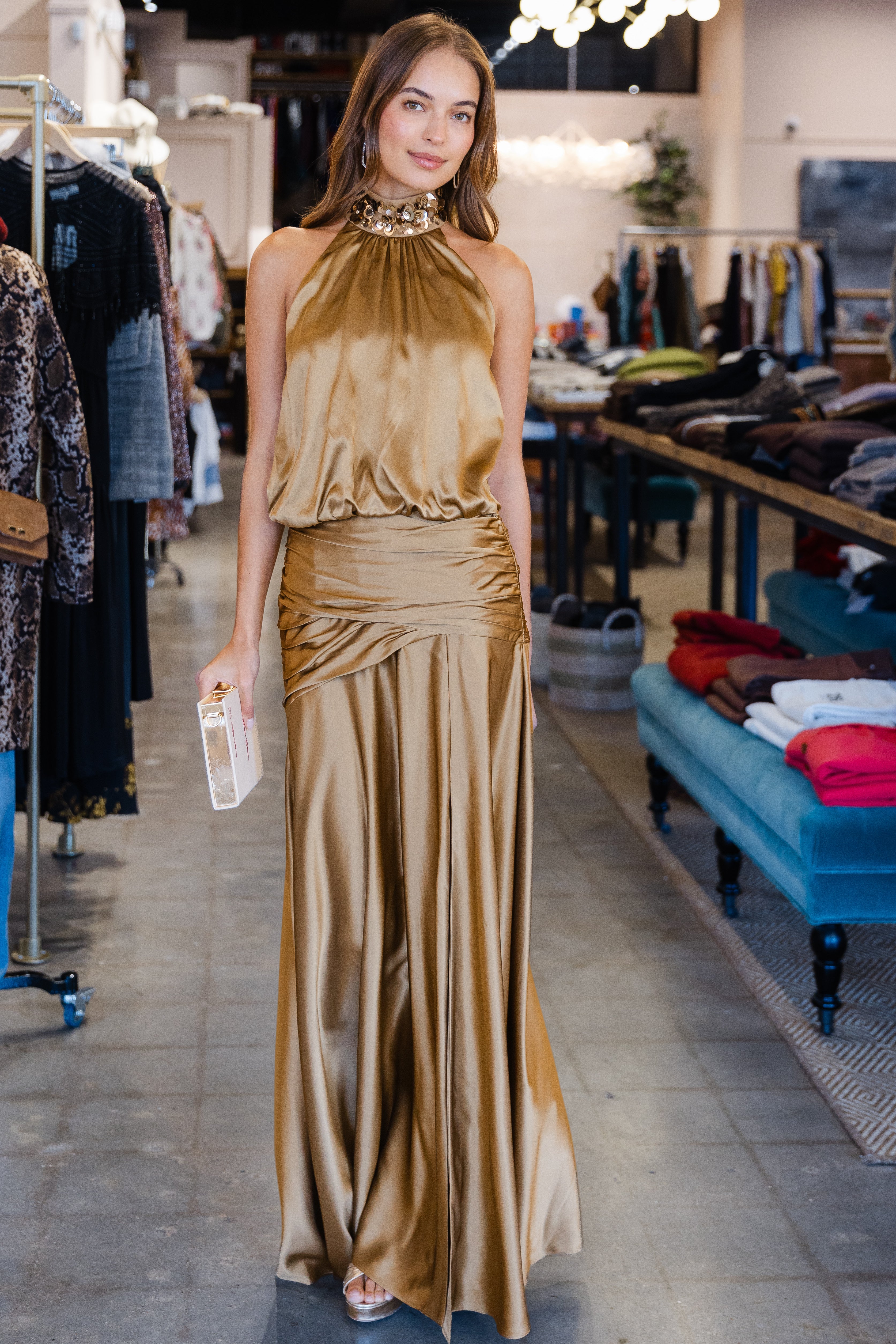 Windsor Gown - Gold