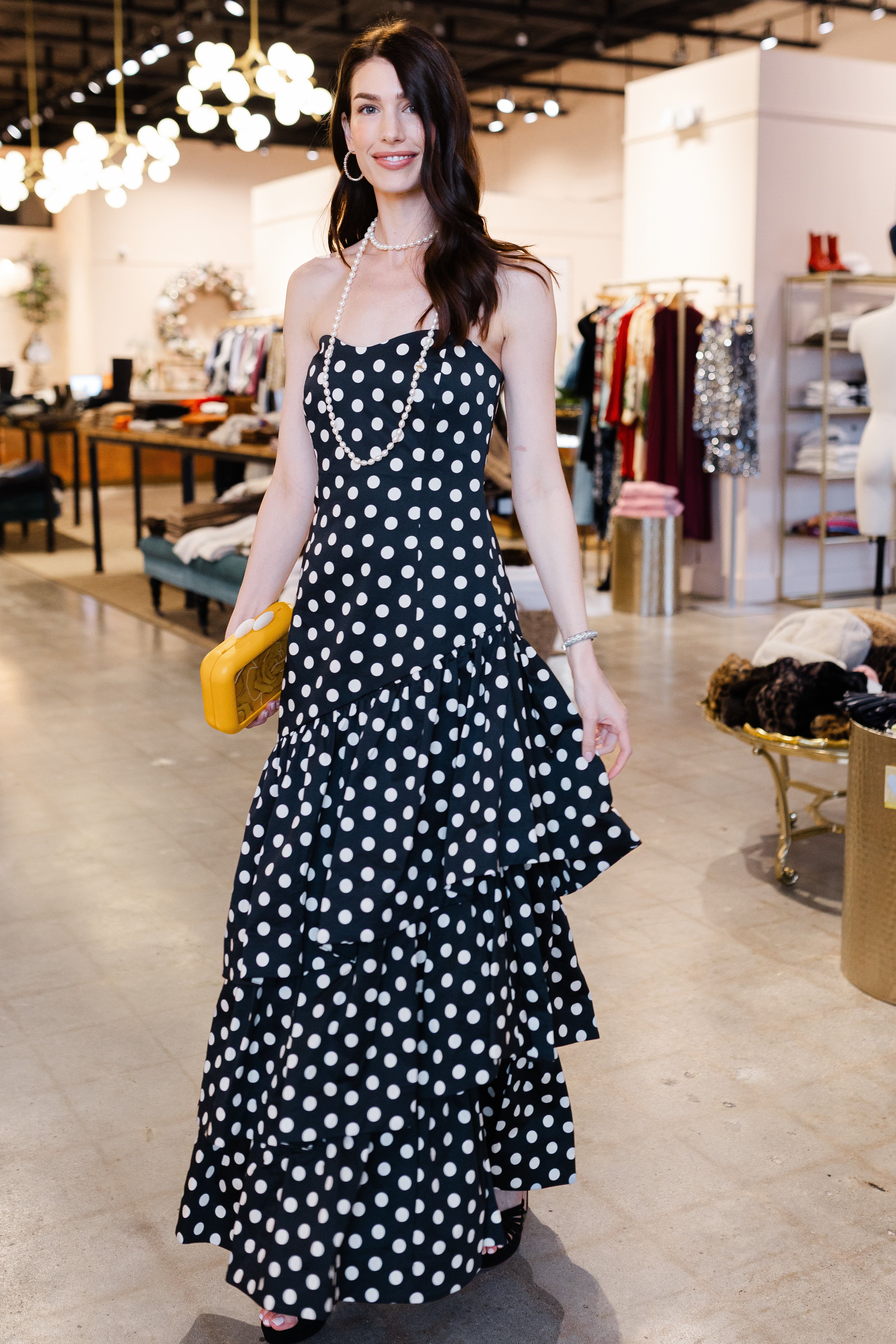 Sonoma Dress - Joelle Dot Black