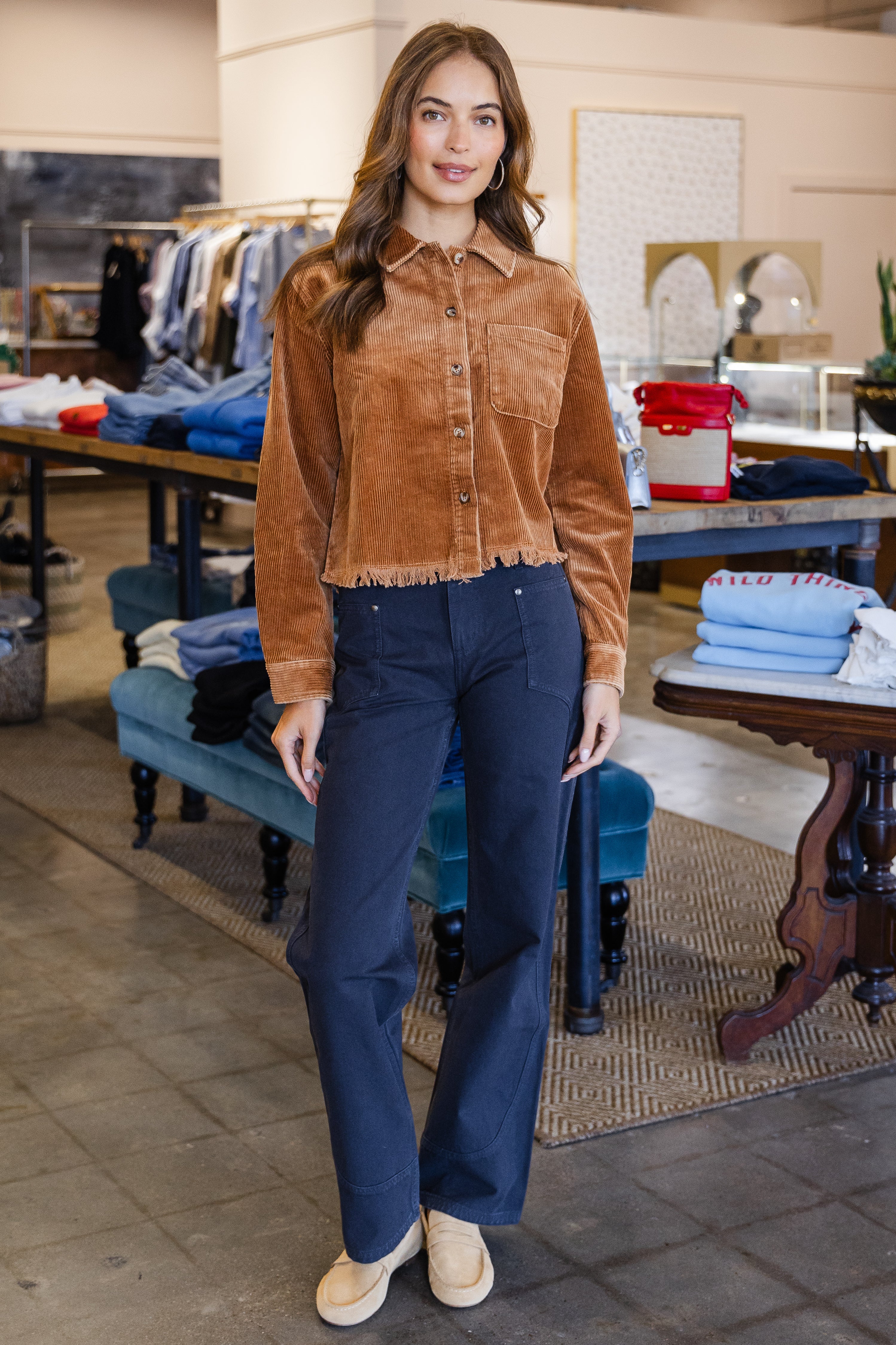Ben Shirt - Camel