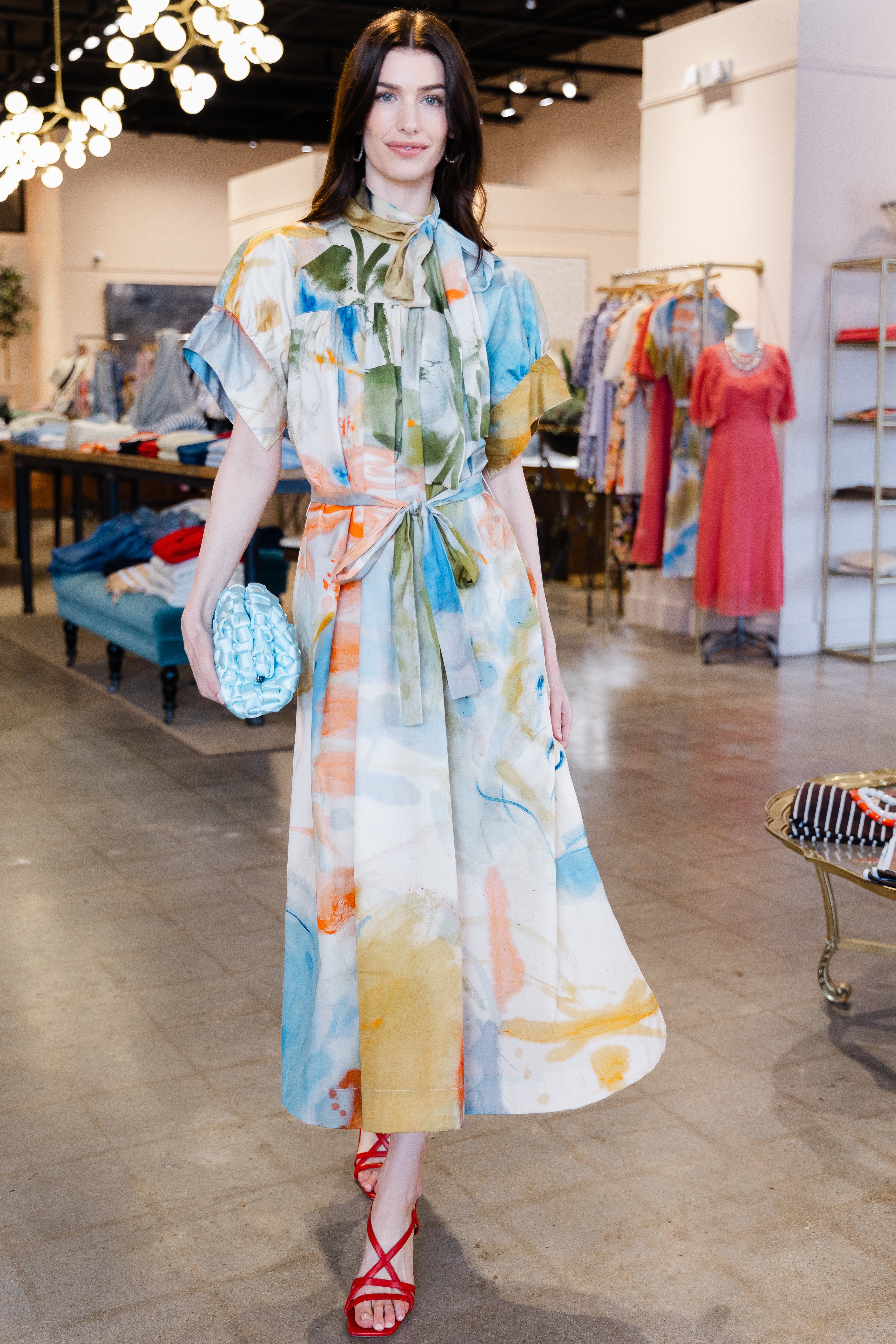 Studio SS Cotton Dress - Western Dream