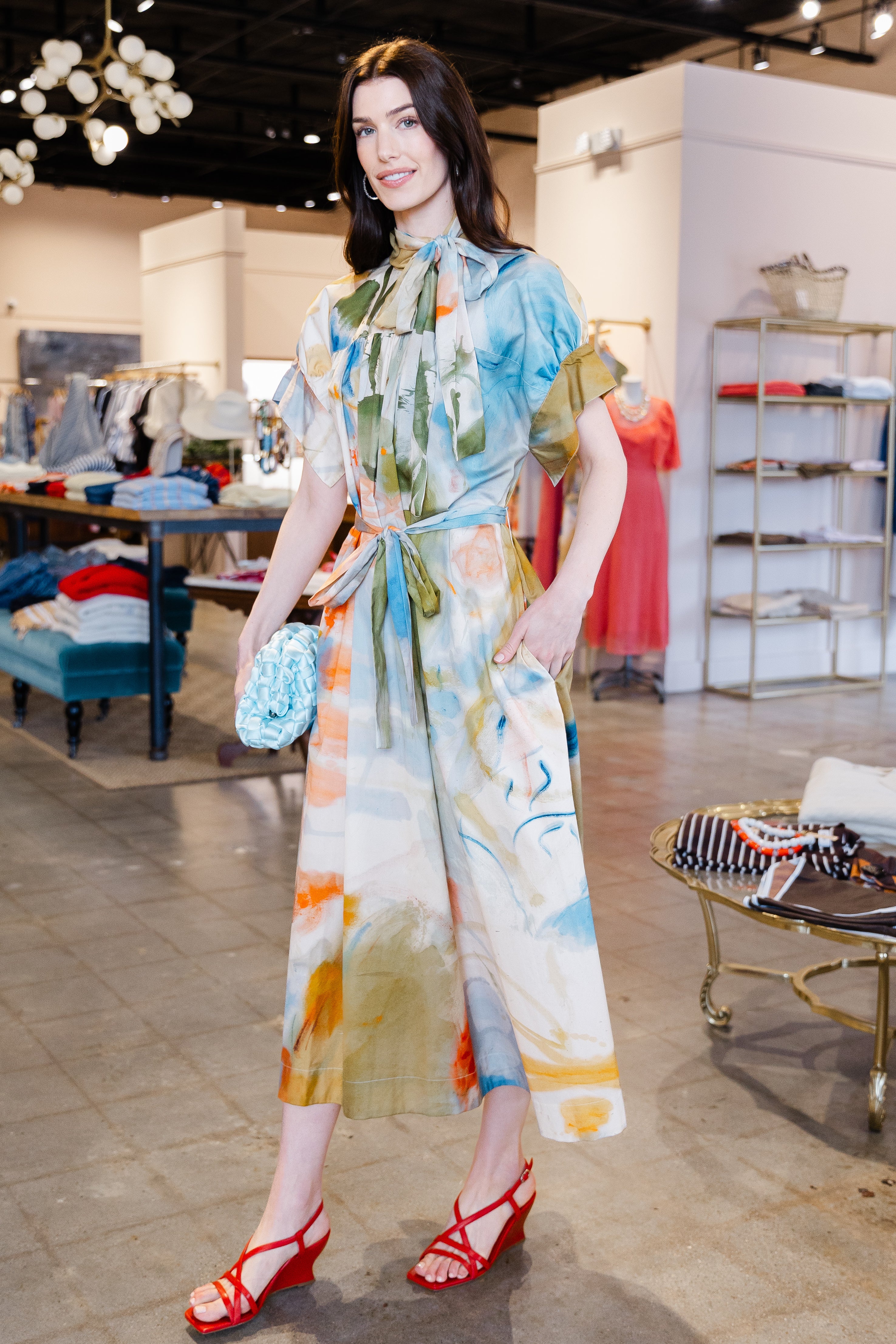 Studio SS Cotton Dress - Western Dream