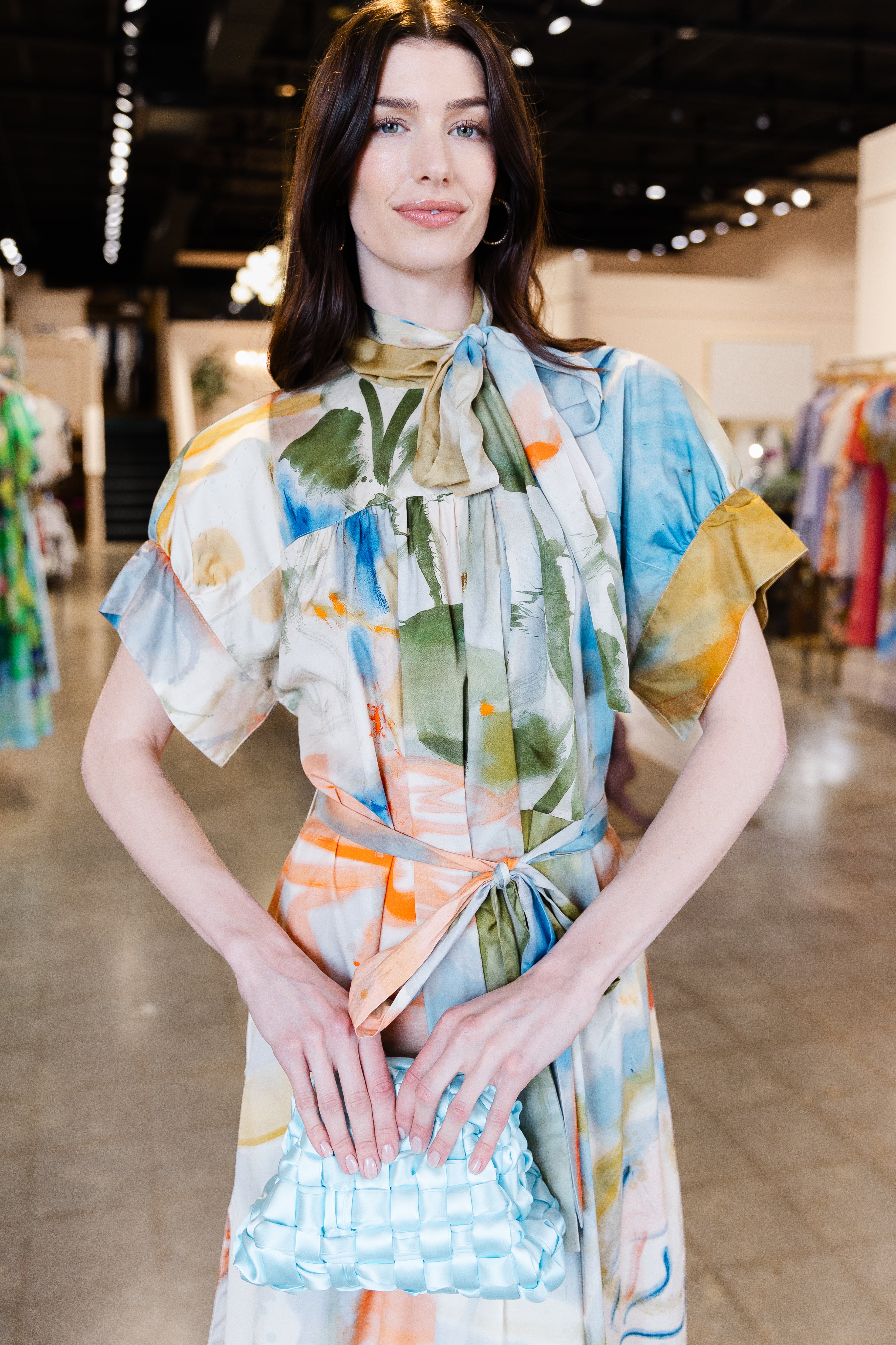 Studio SS Cotton Dress - Western Dream