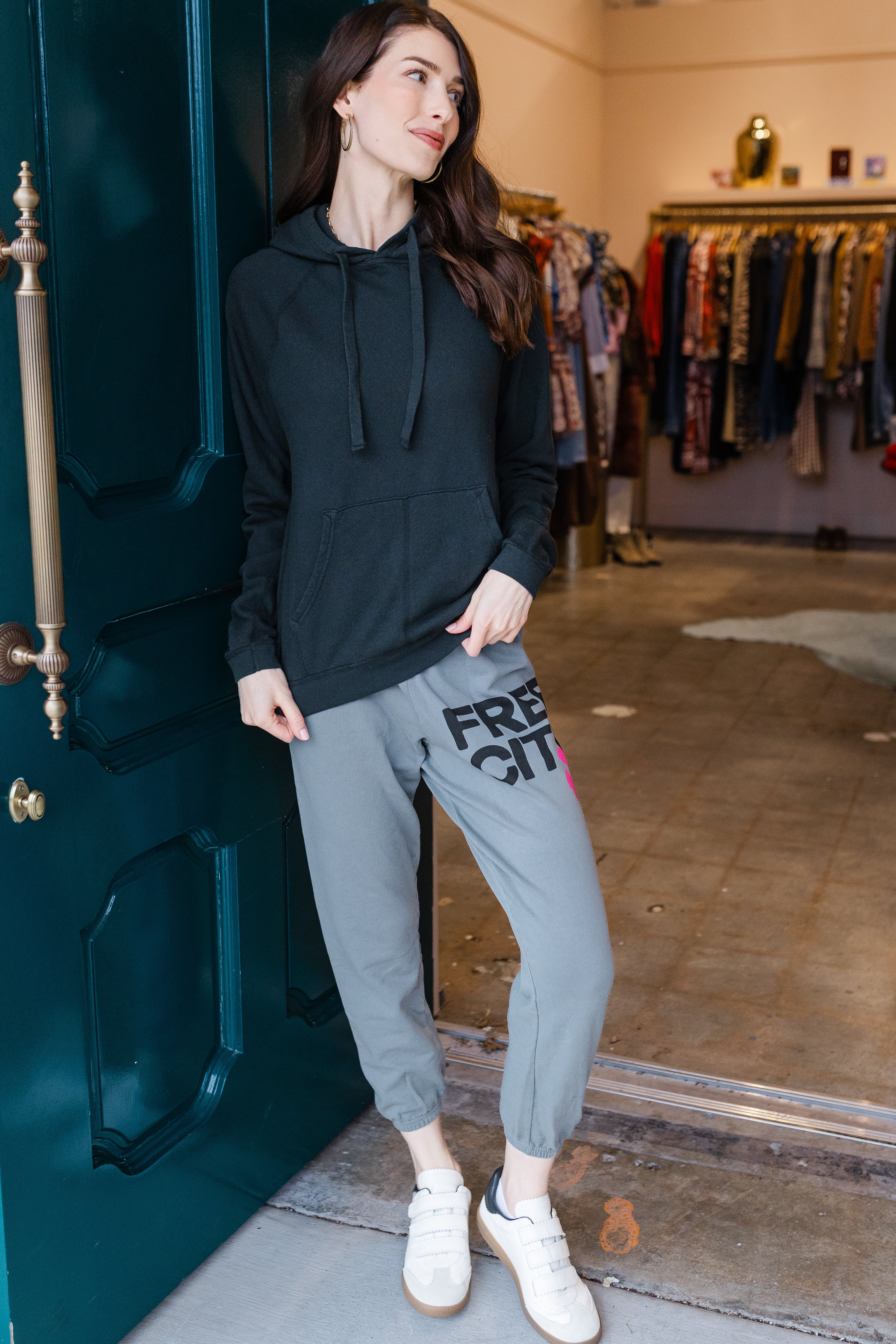 FreeCity Large Sweatpant - Grey Art