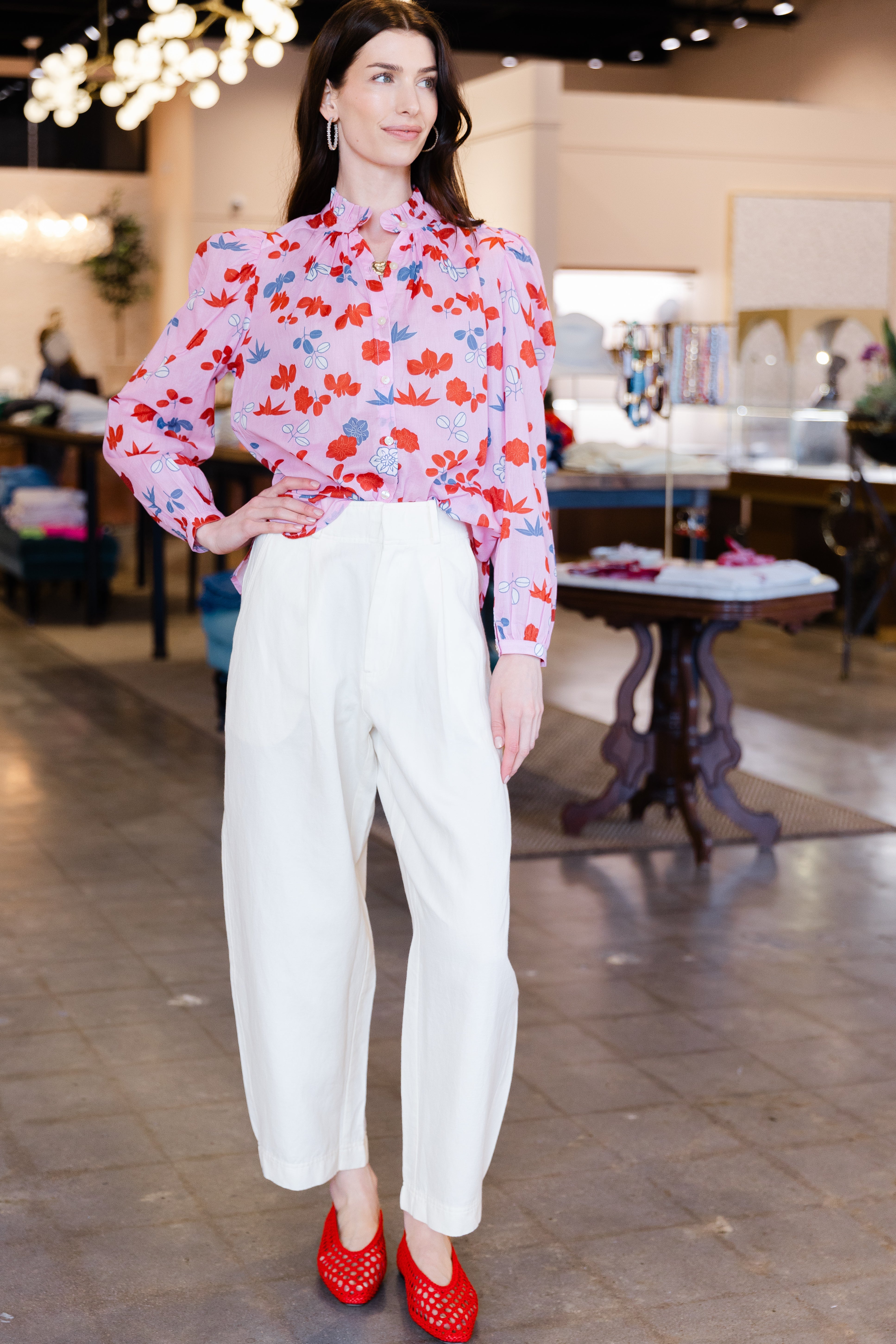 Annabel Tutu Bloom Shirt - Light Pink