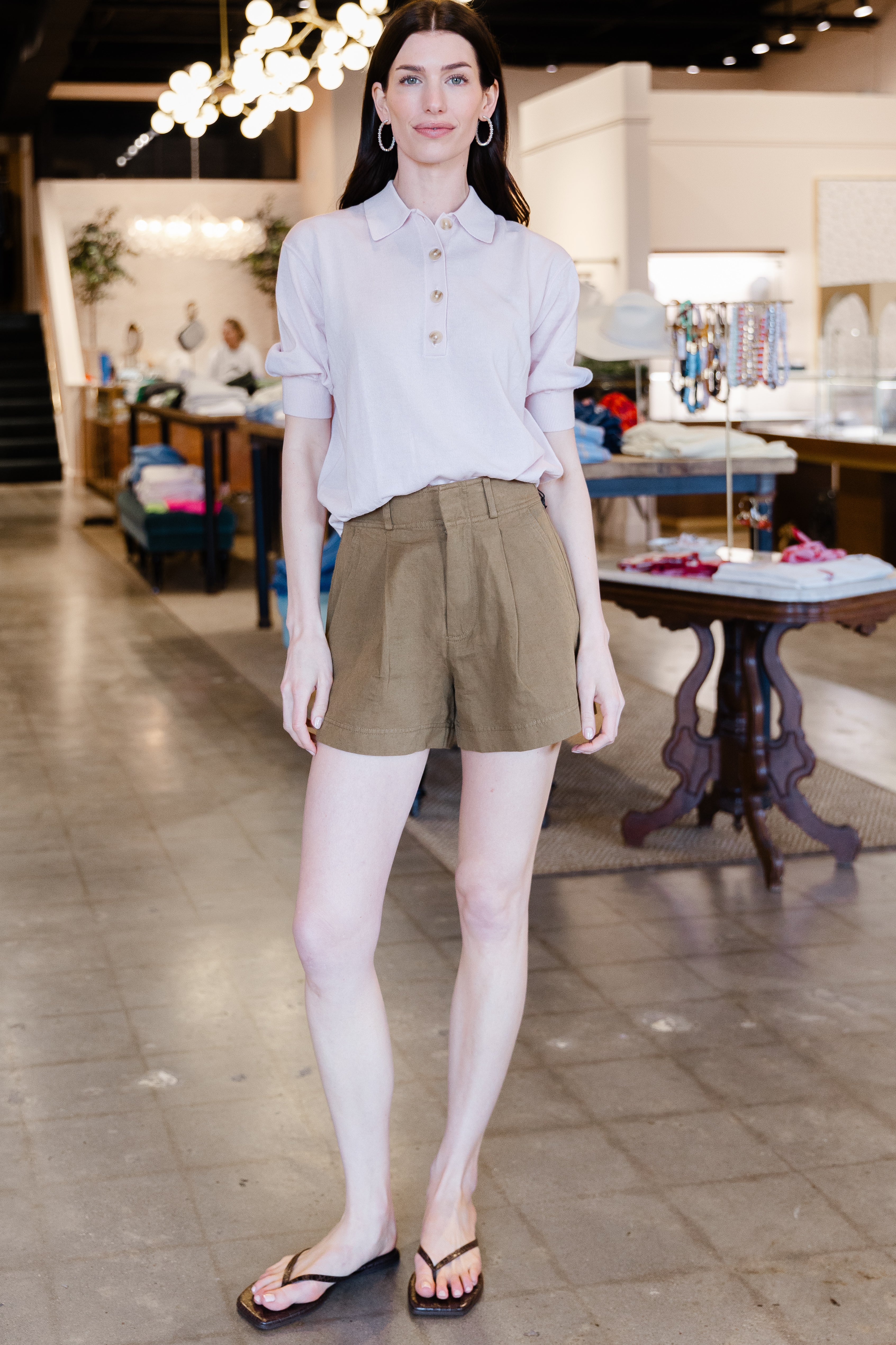 Short Bari Short - Tobacco