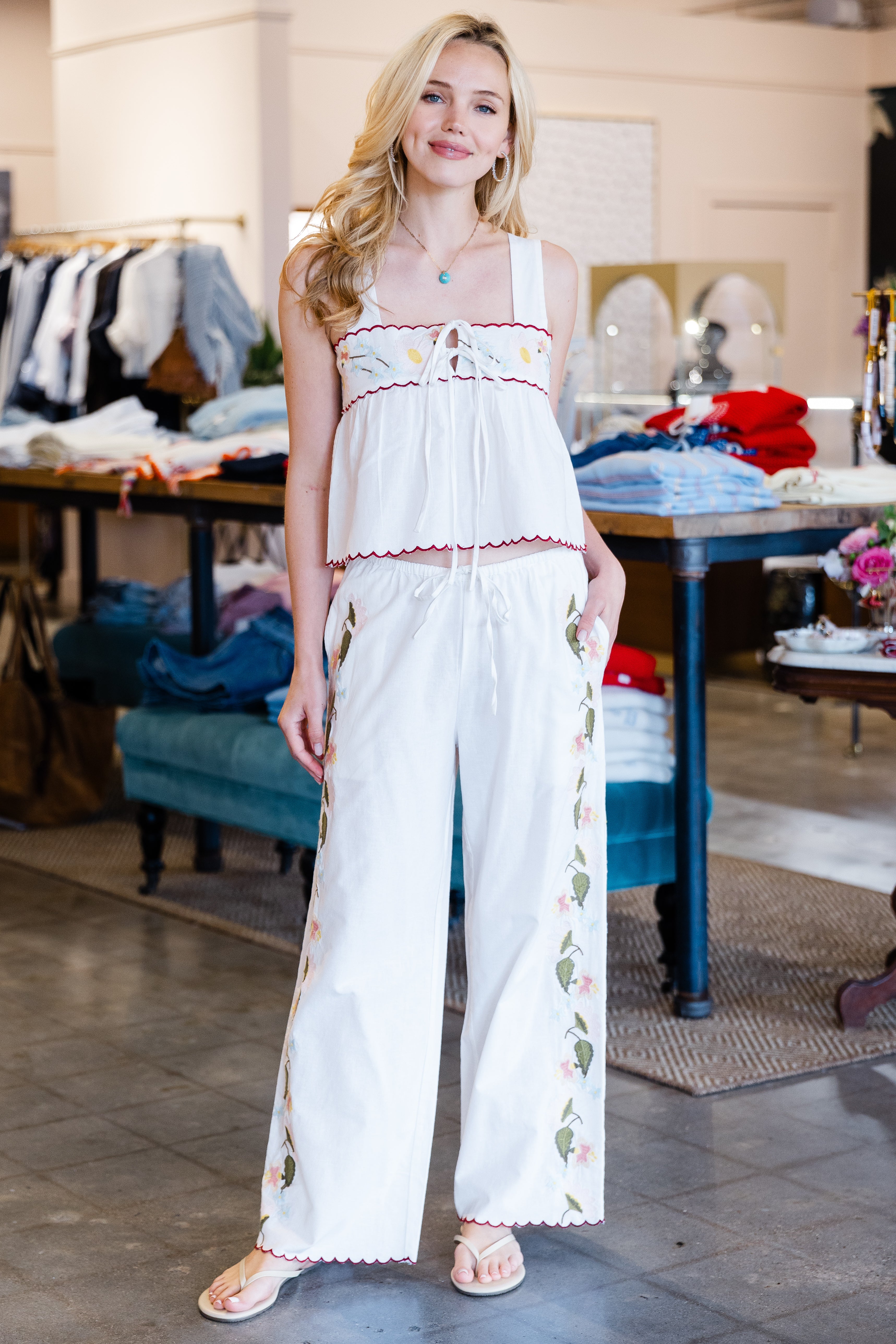 Ermmano Pant - White