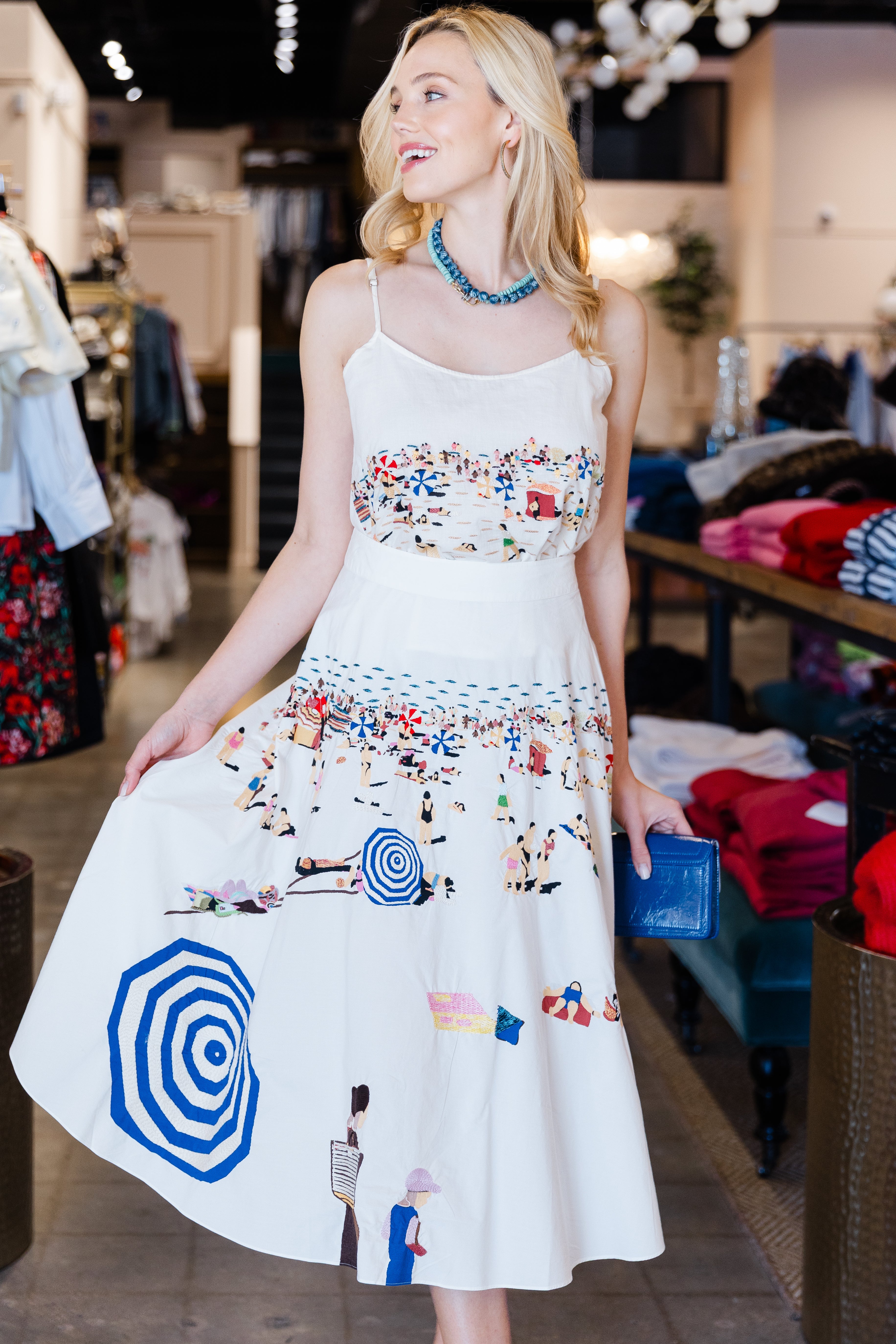 Corfou Skirt - Natural