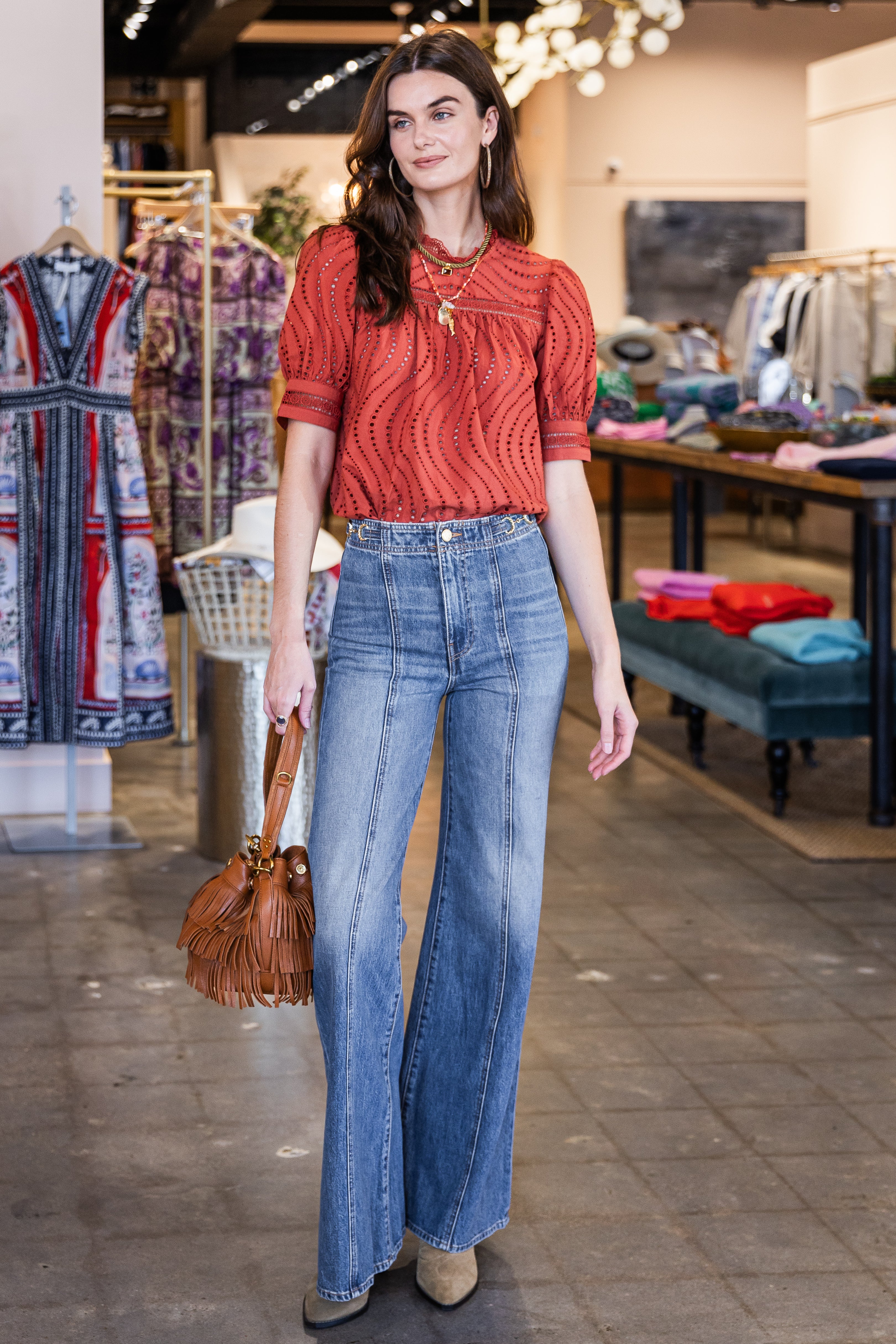 The Delphine High Rise Jean - Danube