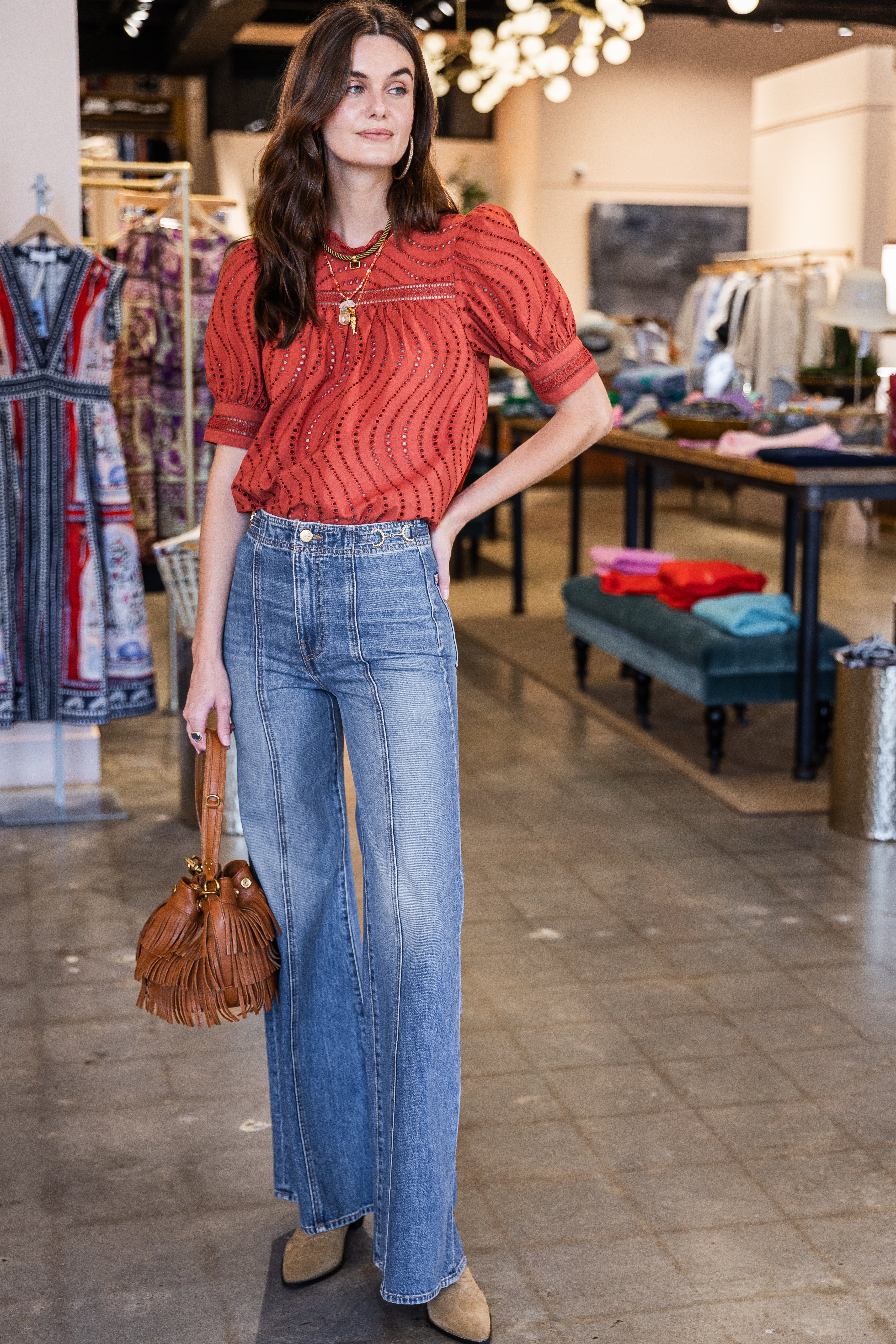 The Delphine High Rise Jean - Danube