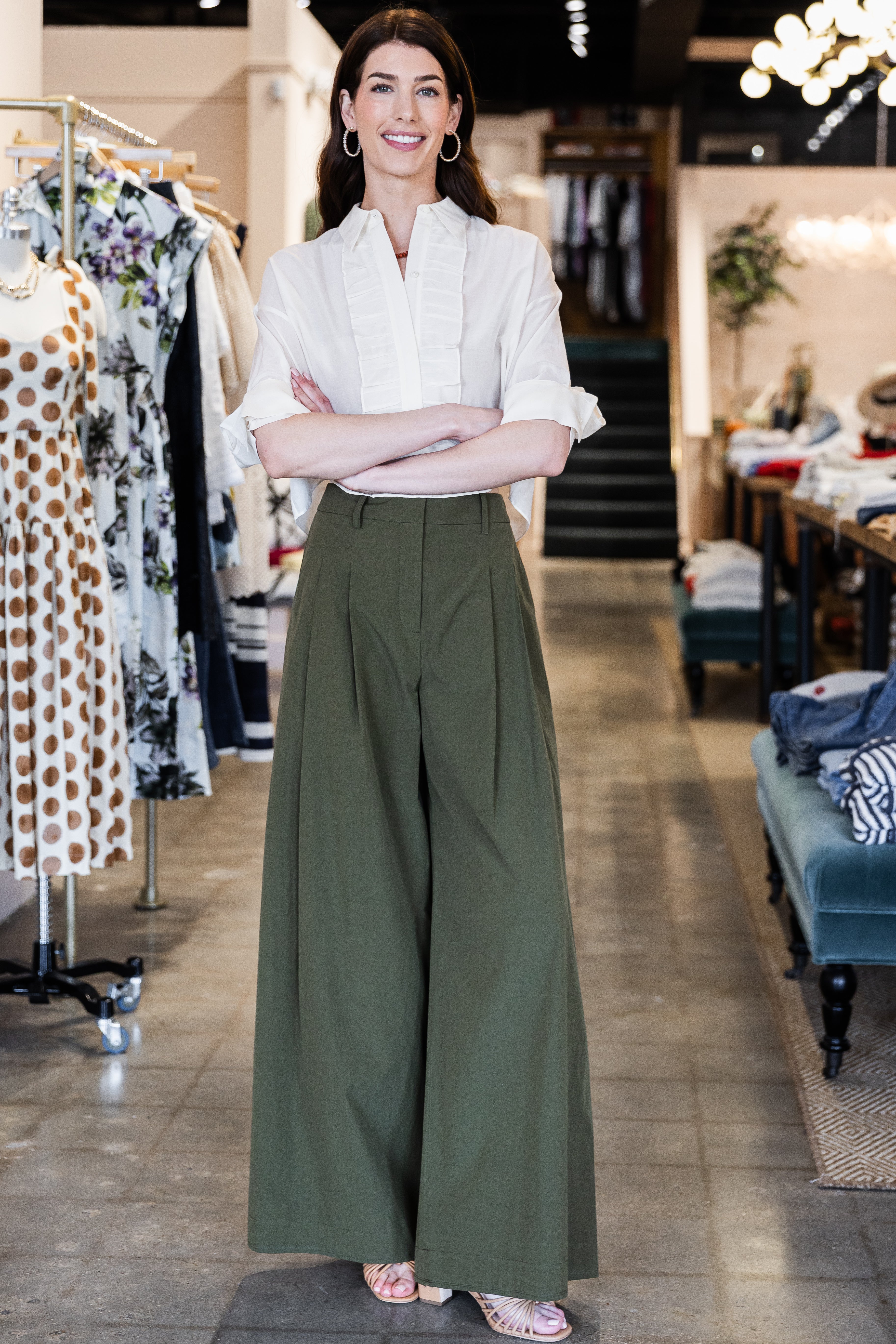 Next Didi Raw Hem- Military