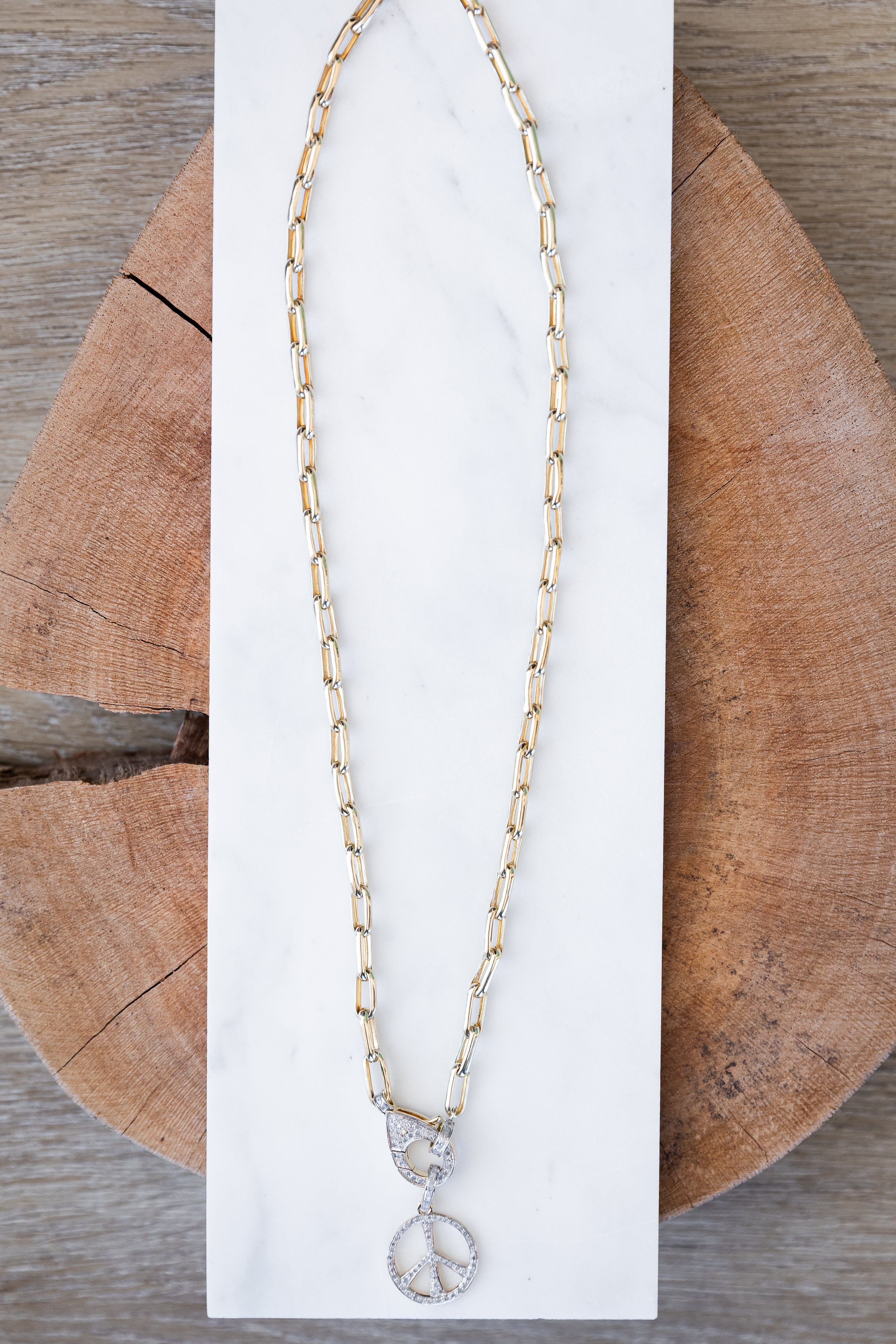 22" Paperclip Chain Necklace (Y10999B)