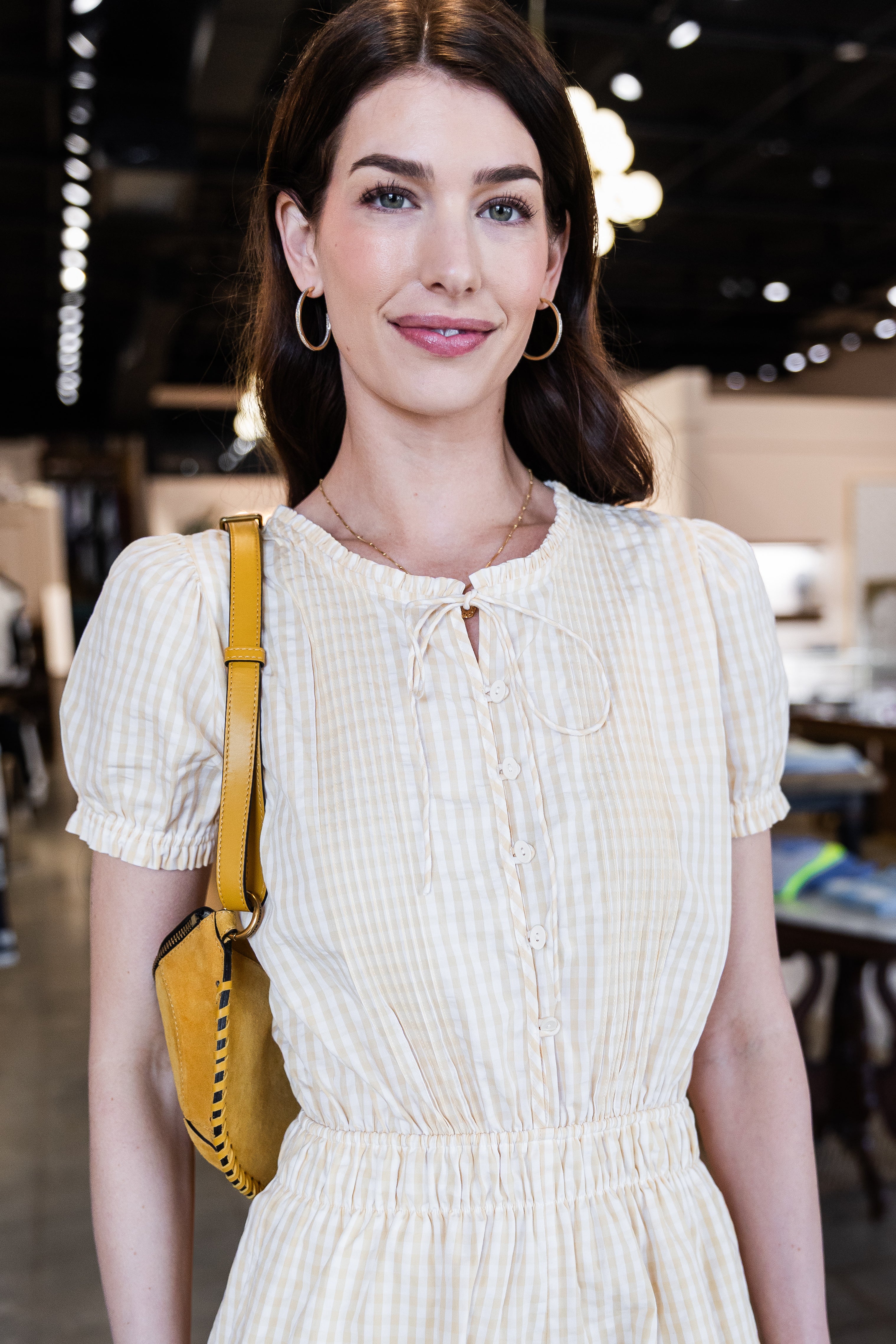 Roma Playsuit - Butter Textured Gingham