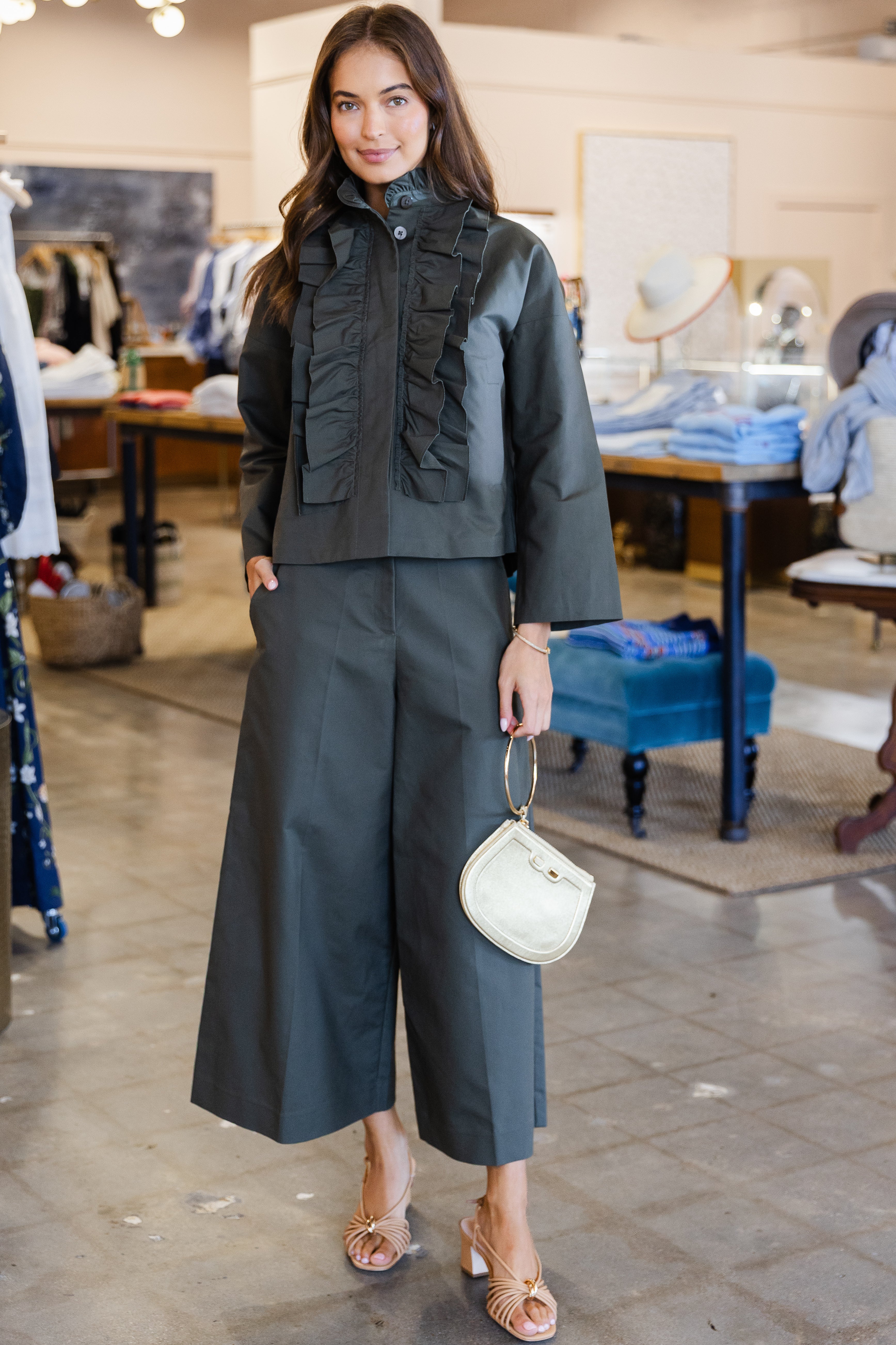 Culottes - Kaki