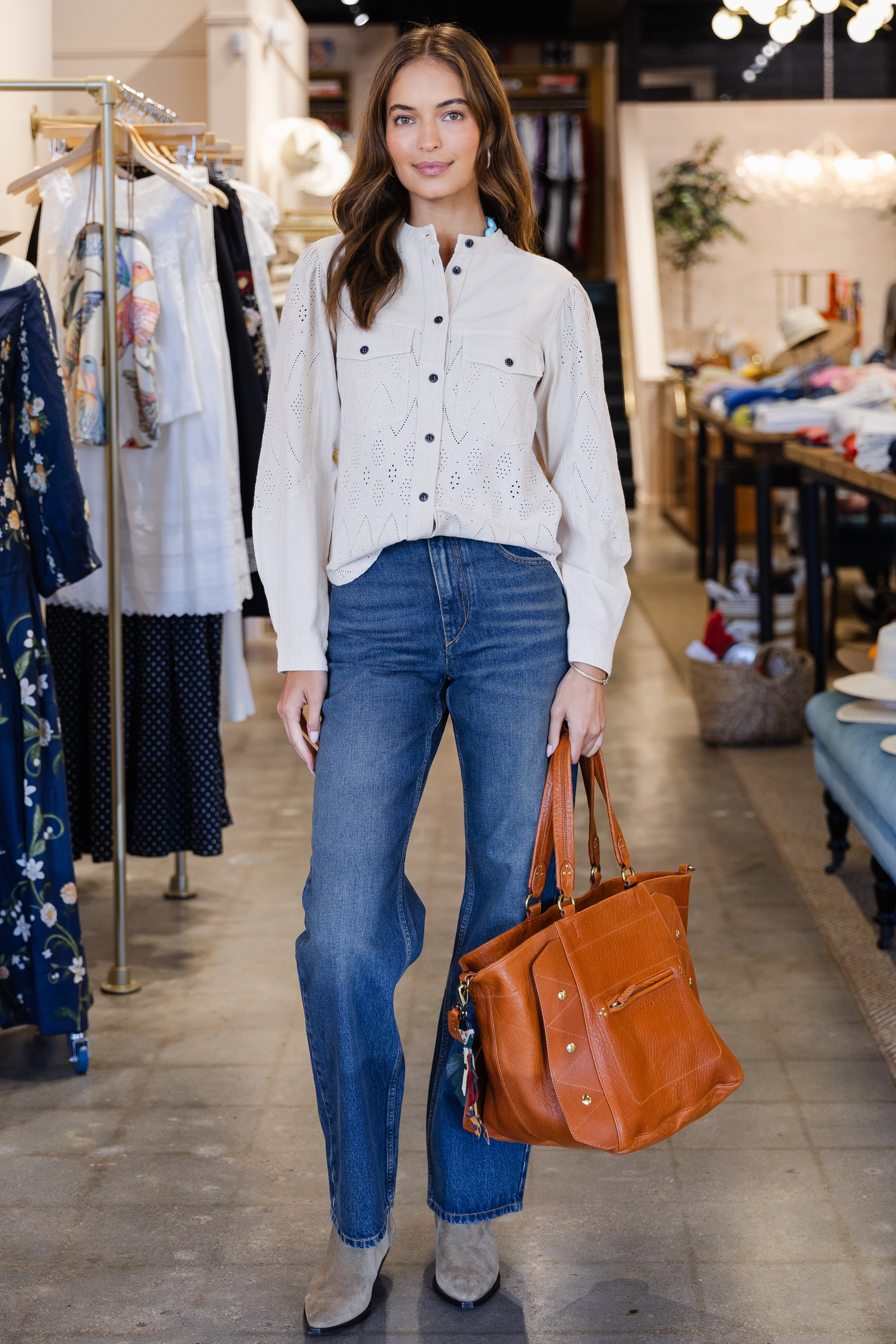 Kaina Top - Beige