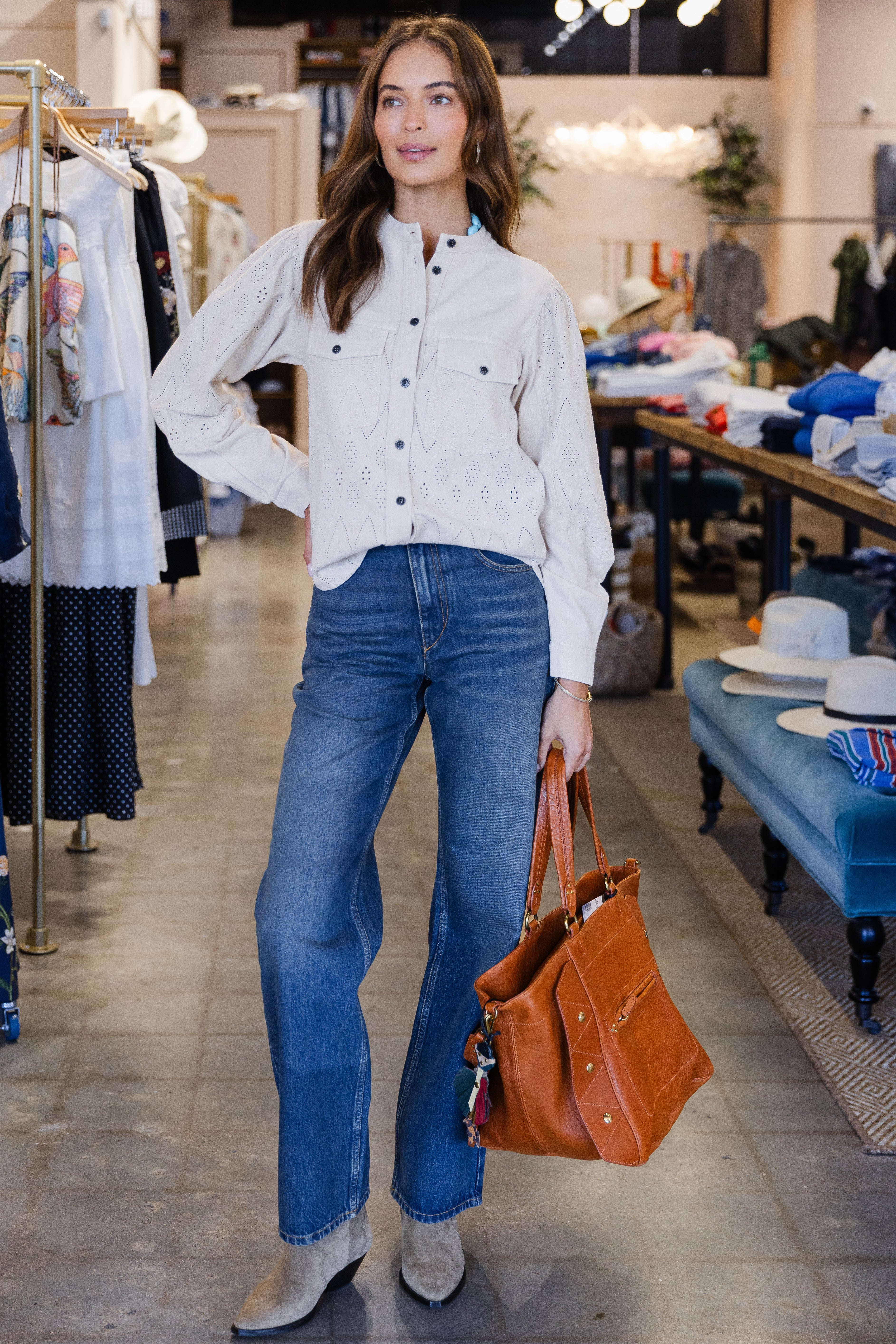 Kaina Top - Beige