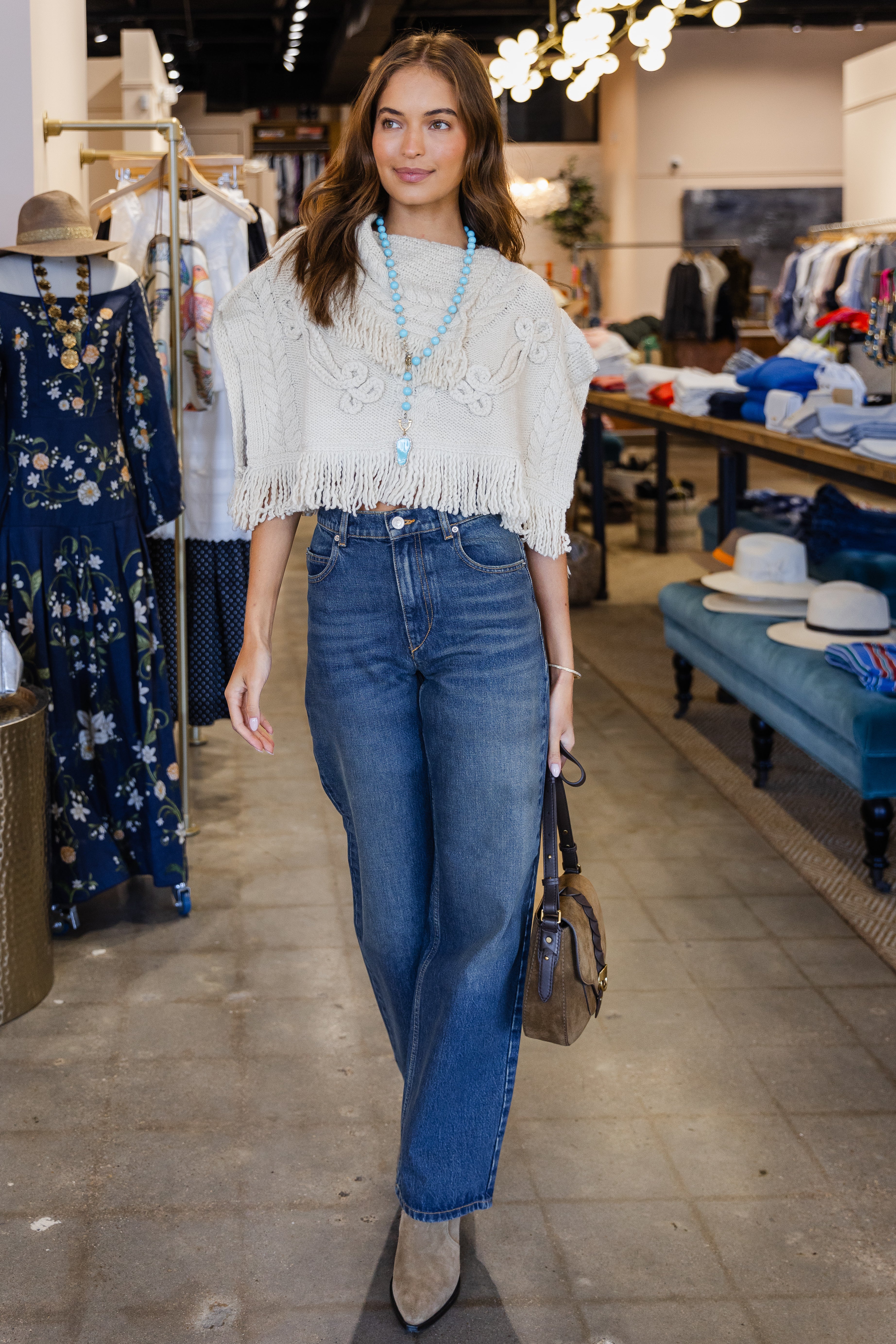 Kacie Knit - Ecru