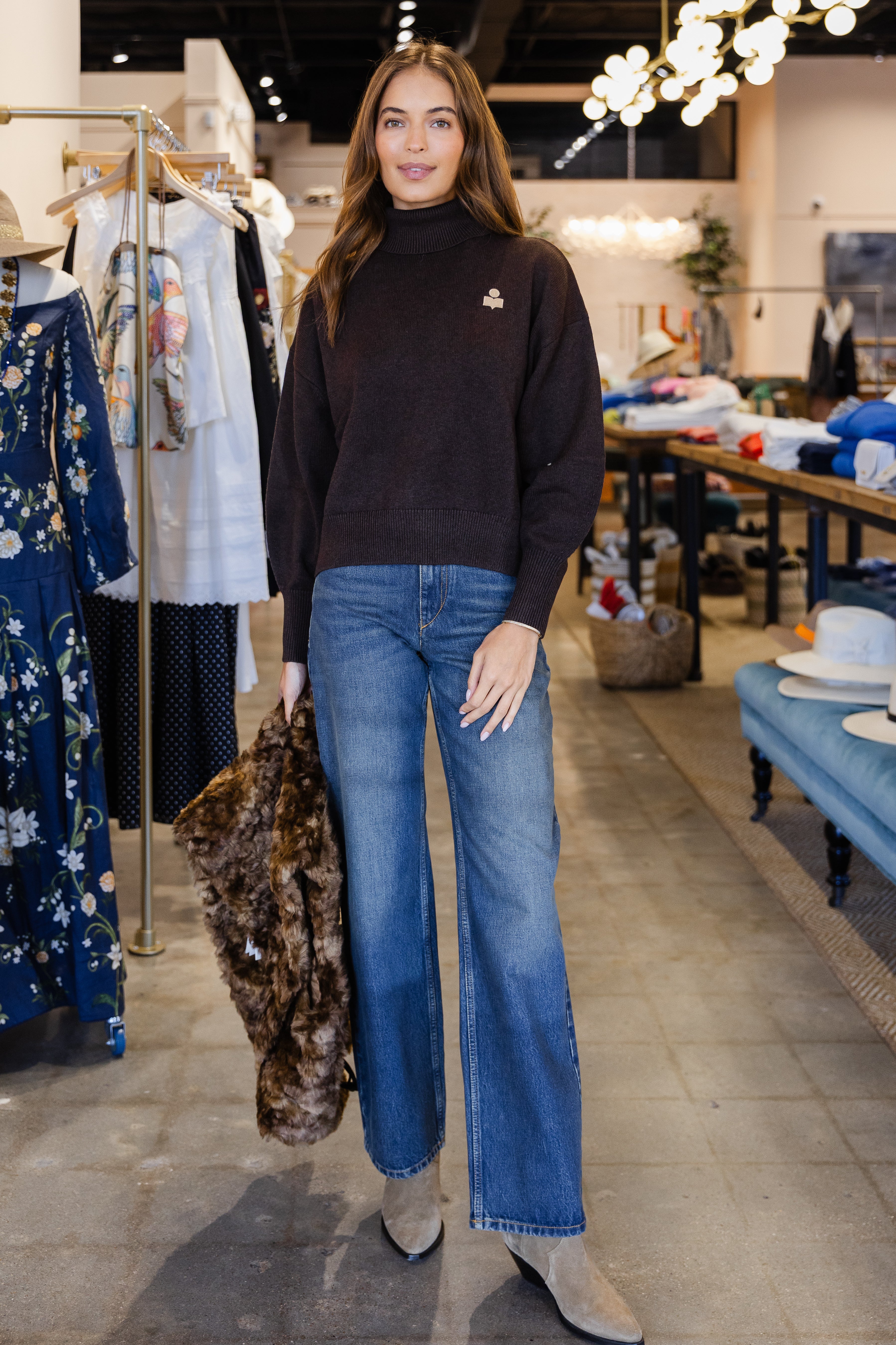 Nasha Sweater - Chocolate