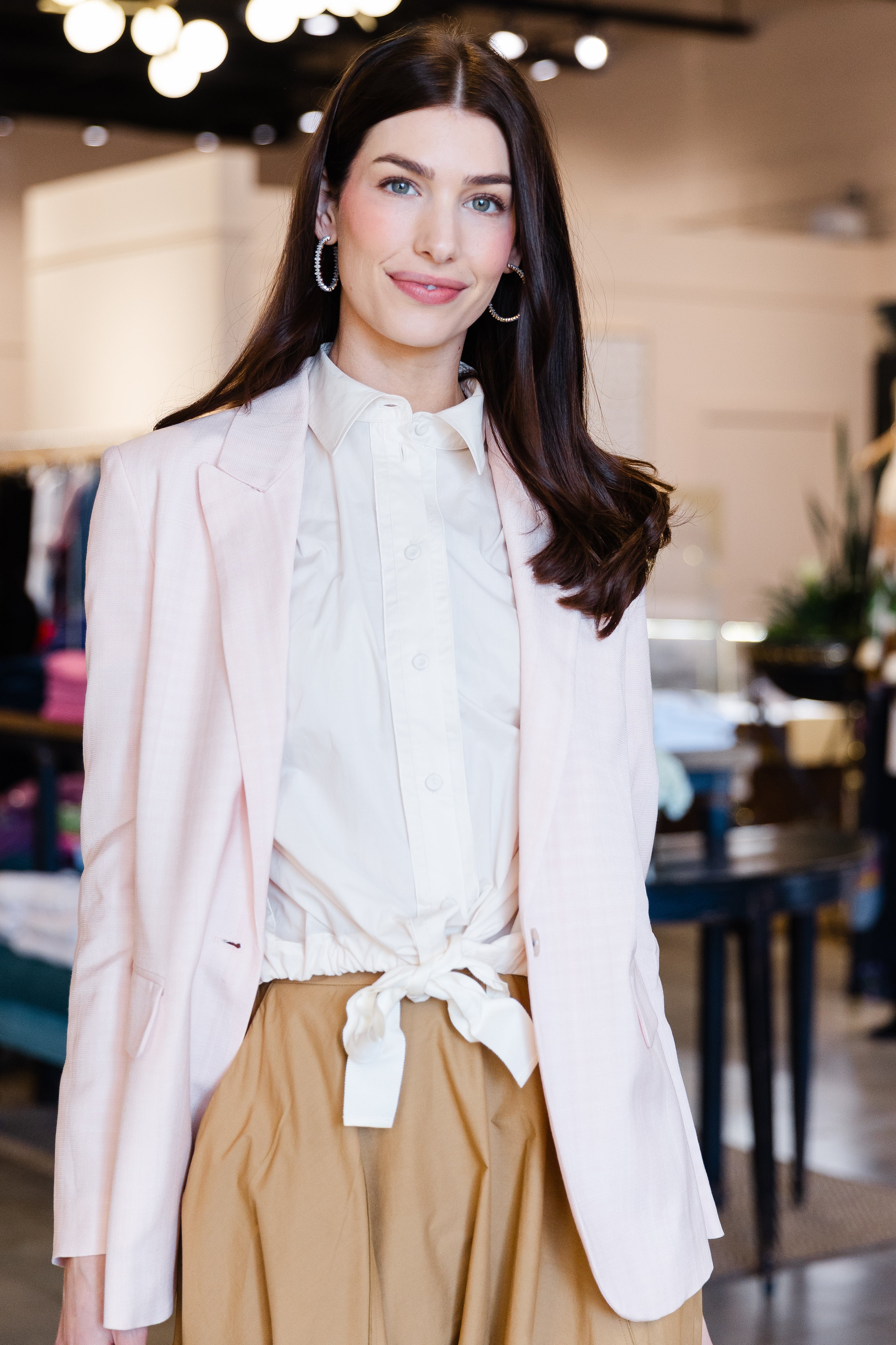 BCI Popline Half Sleeve Shirt - Beurre